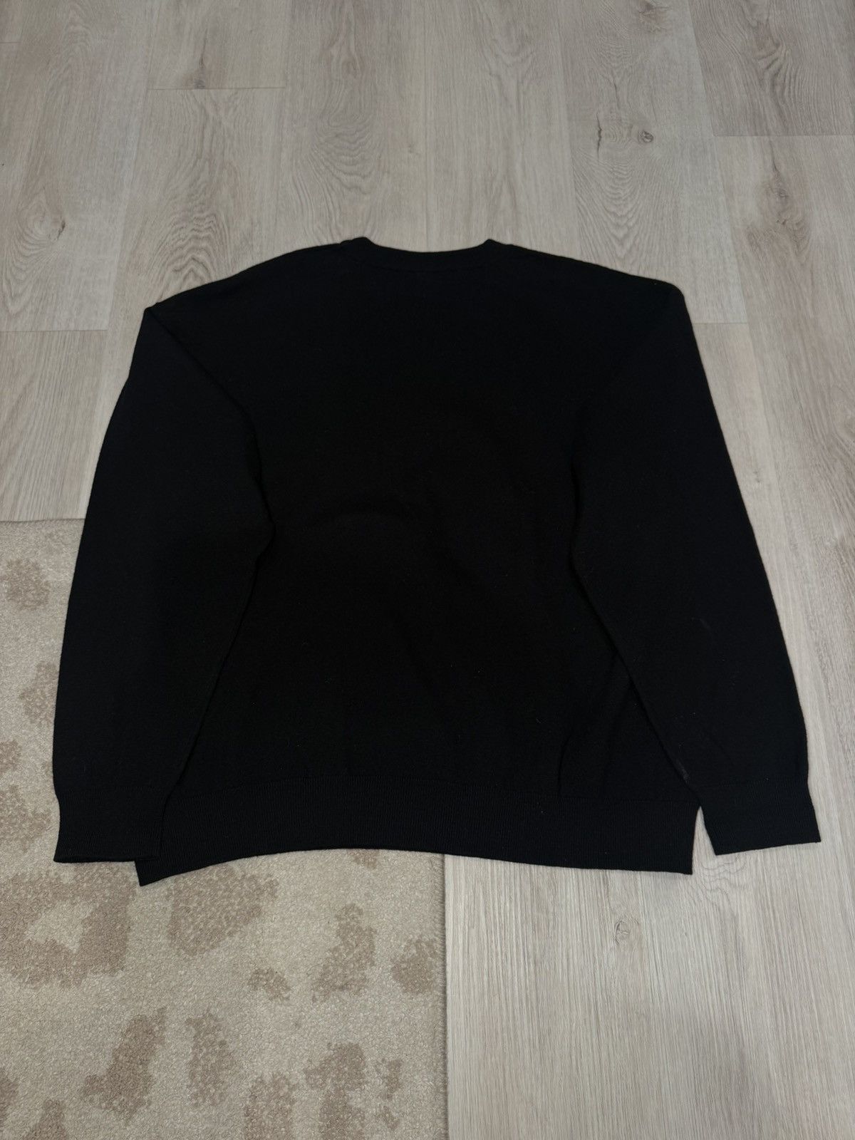 Balenciaga s/s 2020 wool bb scrunched shoulder sweater!! Size US S / EU 44-46 / 1 - 4 Thumbnail