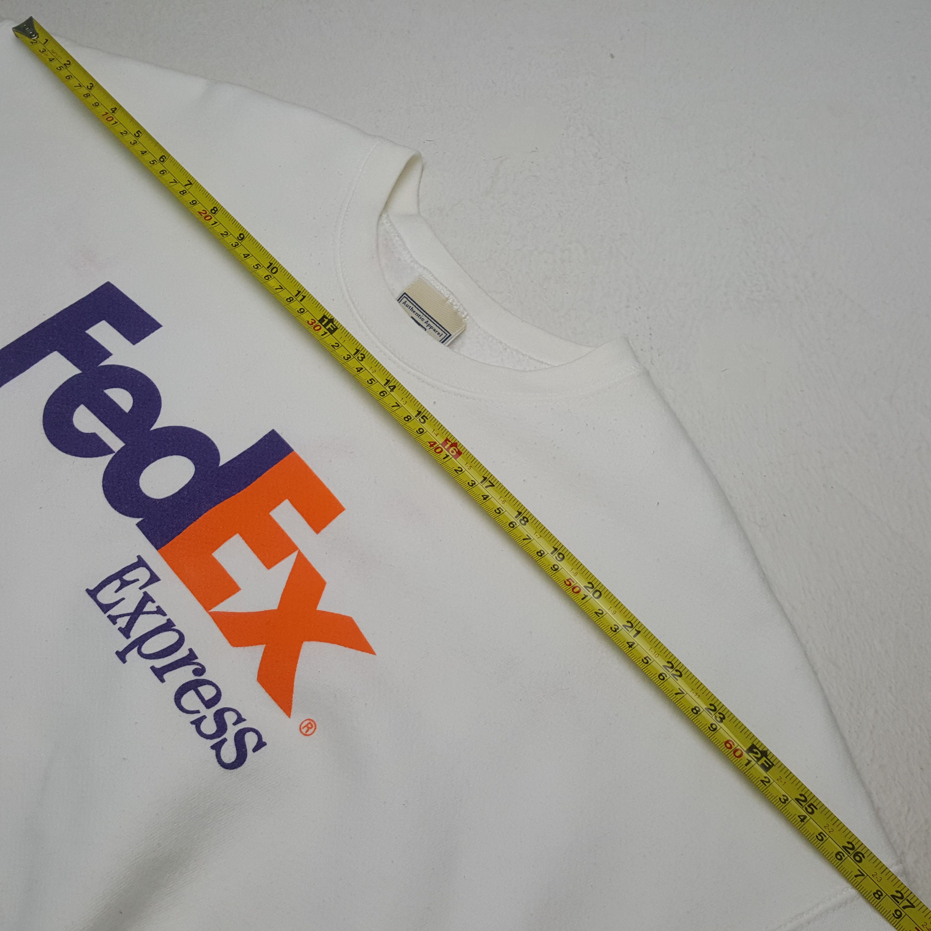 Lee Vintage Lee x Fedex Express Promo Sweatshirt 33 Size US XL / EU 56 / 4 - 7 Thumbnail