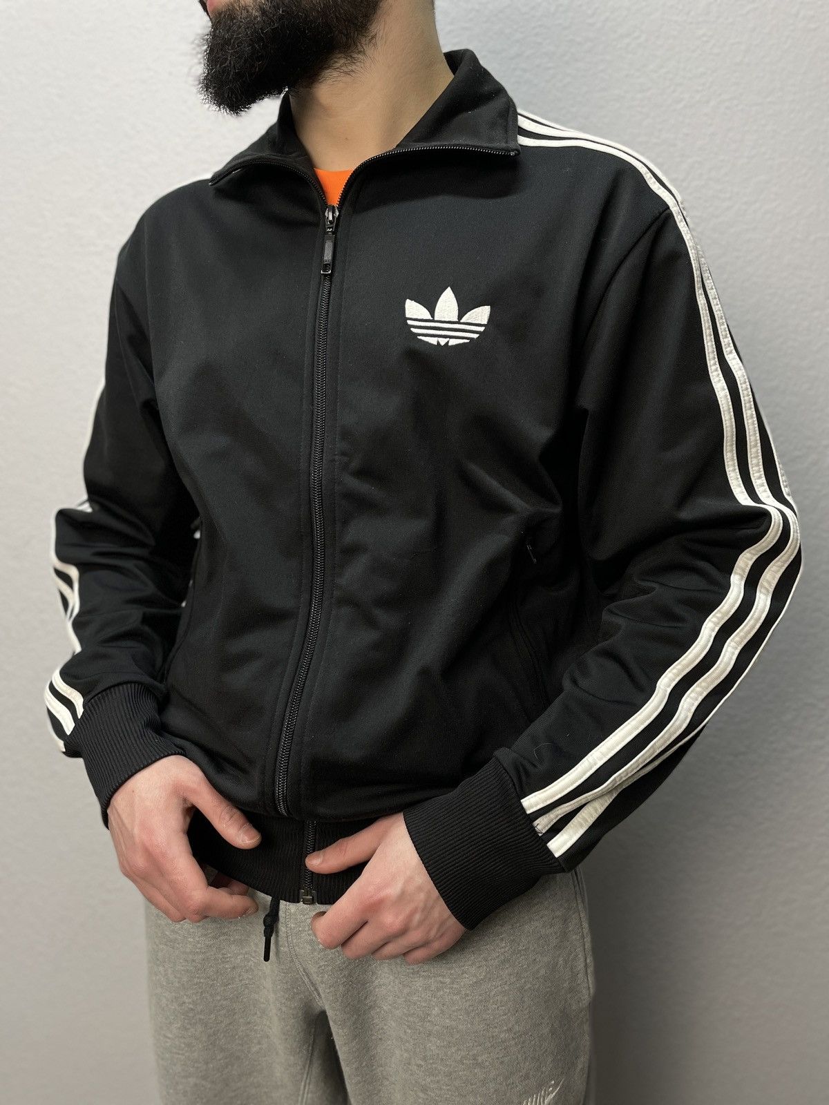 Adidas Vintage 00s Balenciaga Style Adidas Track Jacket Size US M / EU 48-50 / 2 - 1 Thumbnail