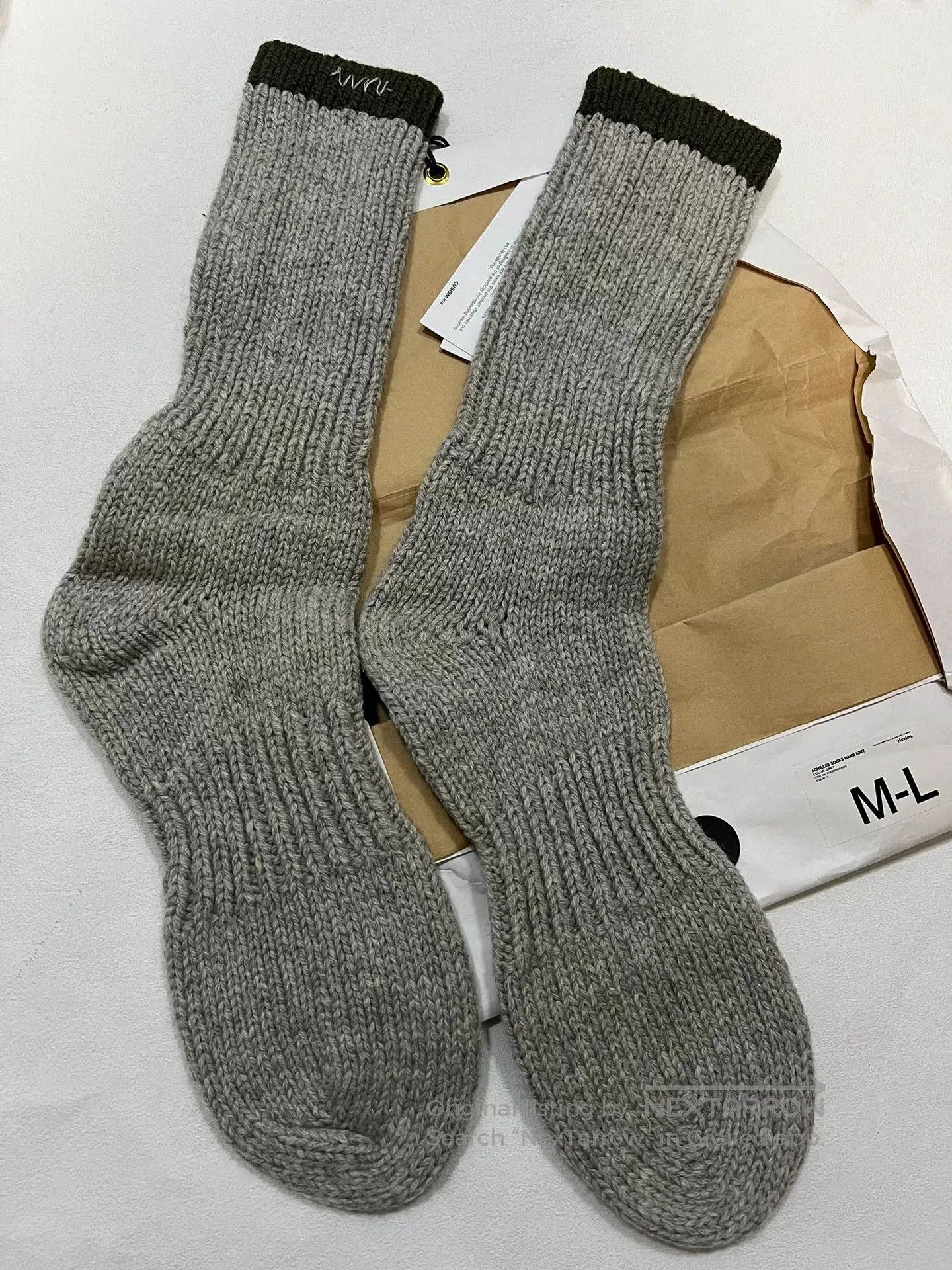 Visvim visvim 22AW Achilles Hand Knit Socks. Size ONE SIZE - 5 Thumbnail