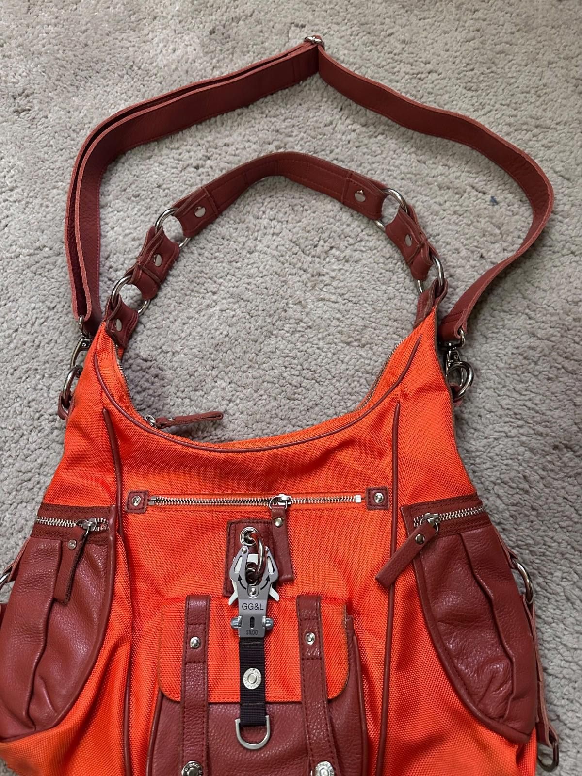 George Gina & Lucy GG&L George Gina & Lucy Orange Shoulder Bag Size ONE SIZE - 4 Thumbnail