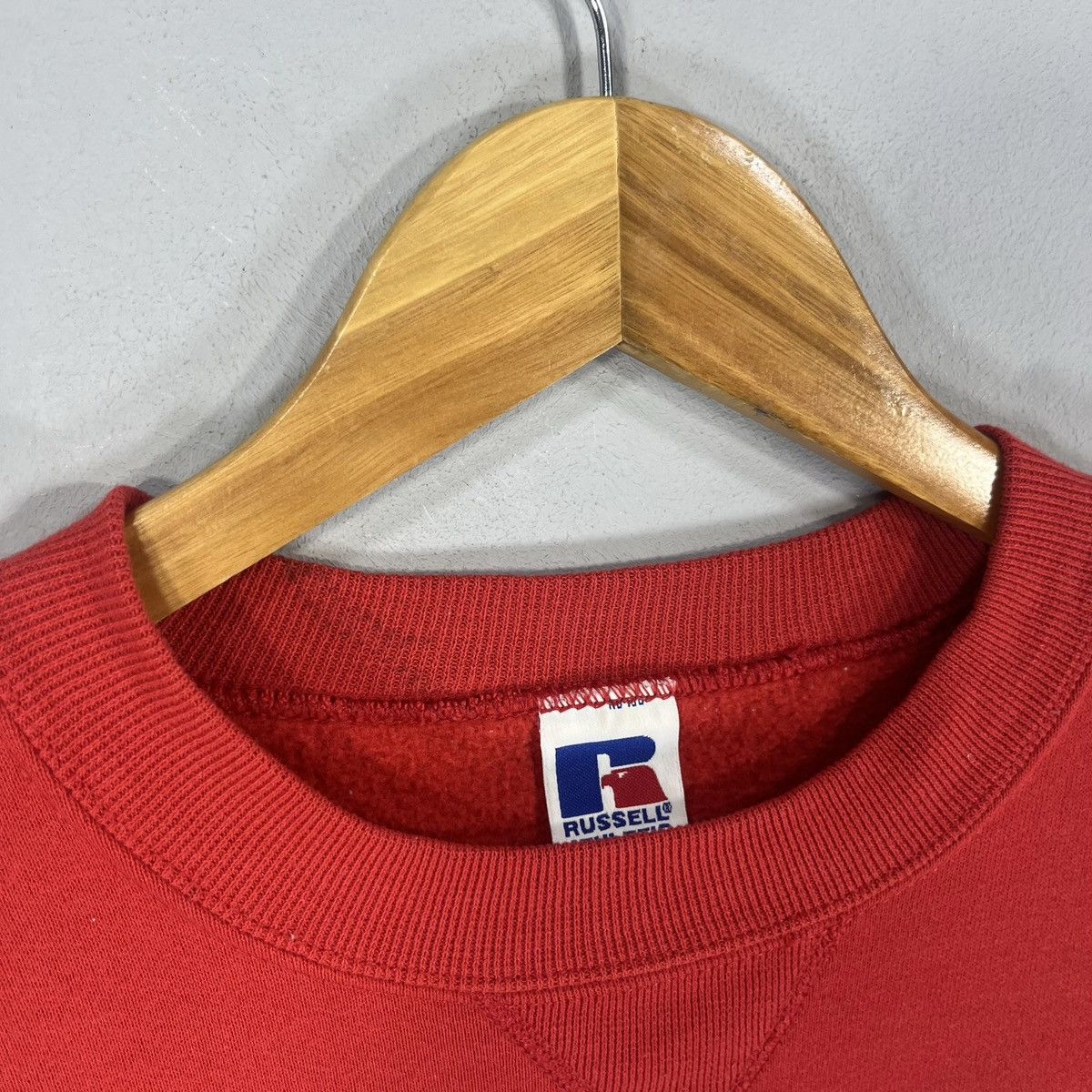 Russell Athletic × Vintage Vintage 90s Russel Tag CVHS Spellout Printed BigLogo Sweater Size US L / EU 52-54 / 3 - 7 Thumbnail