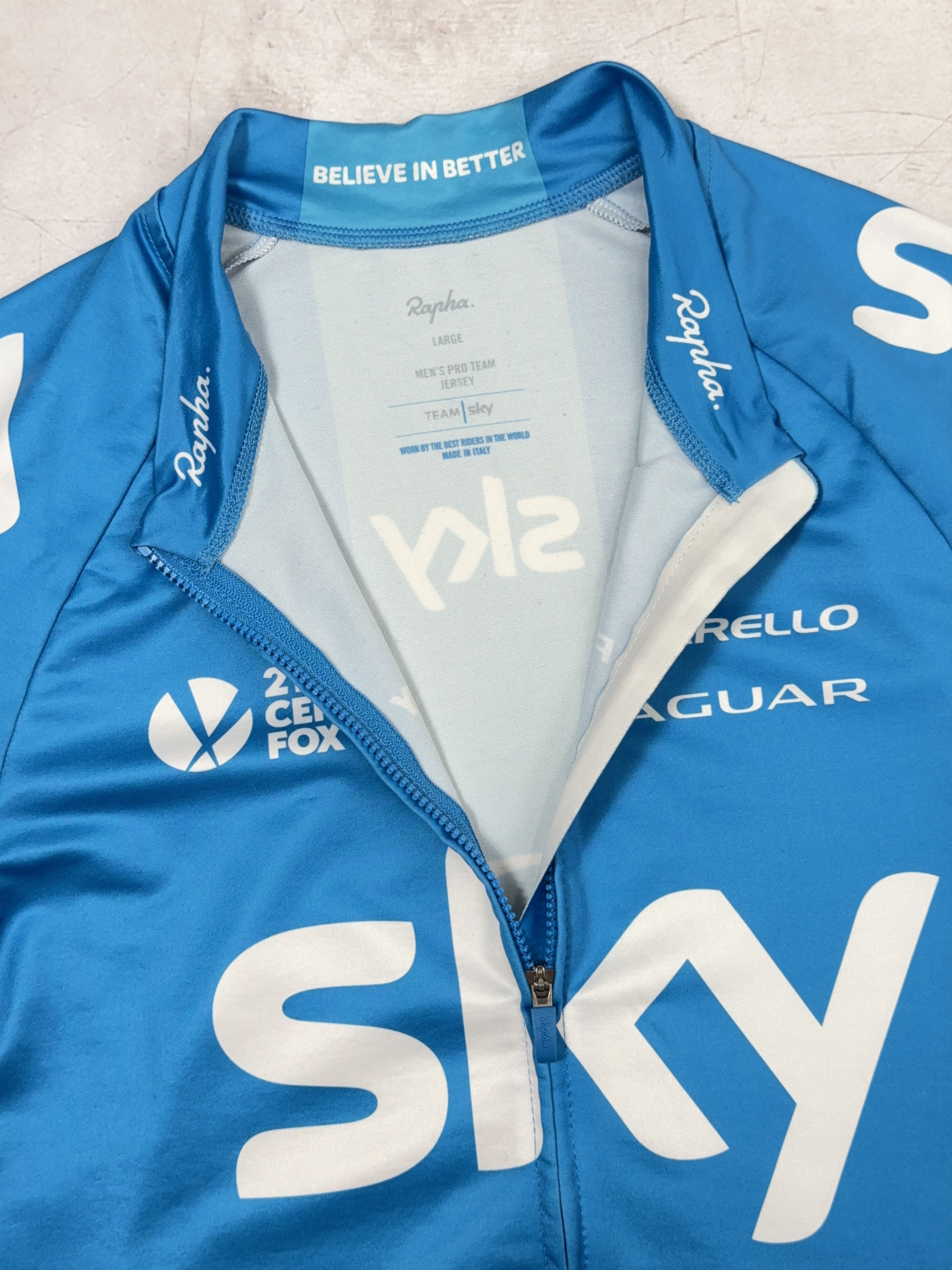 Sports Specialties Rapha Cycling Jersey Sky 21st Century Fox UCI Size US M / EU 48-50 / 2 - 6 Thumbnail