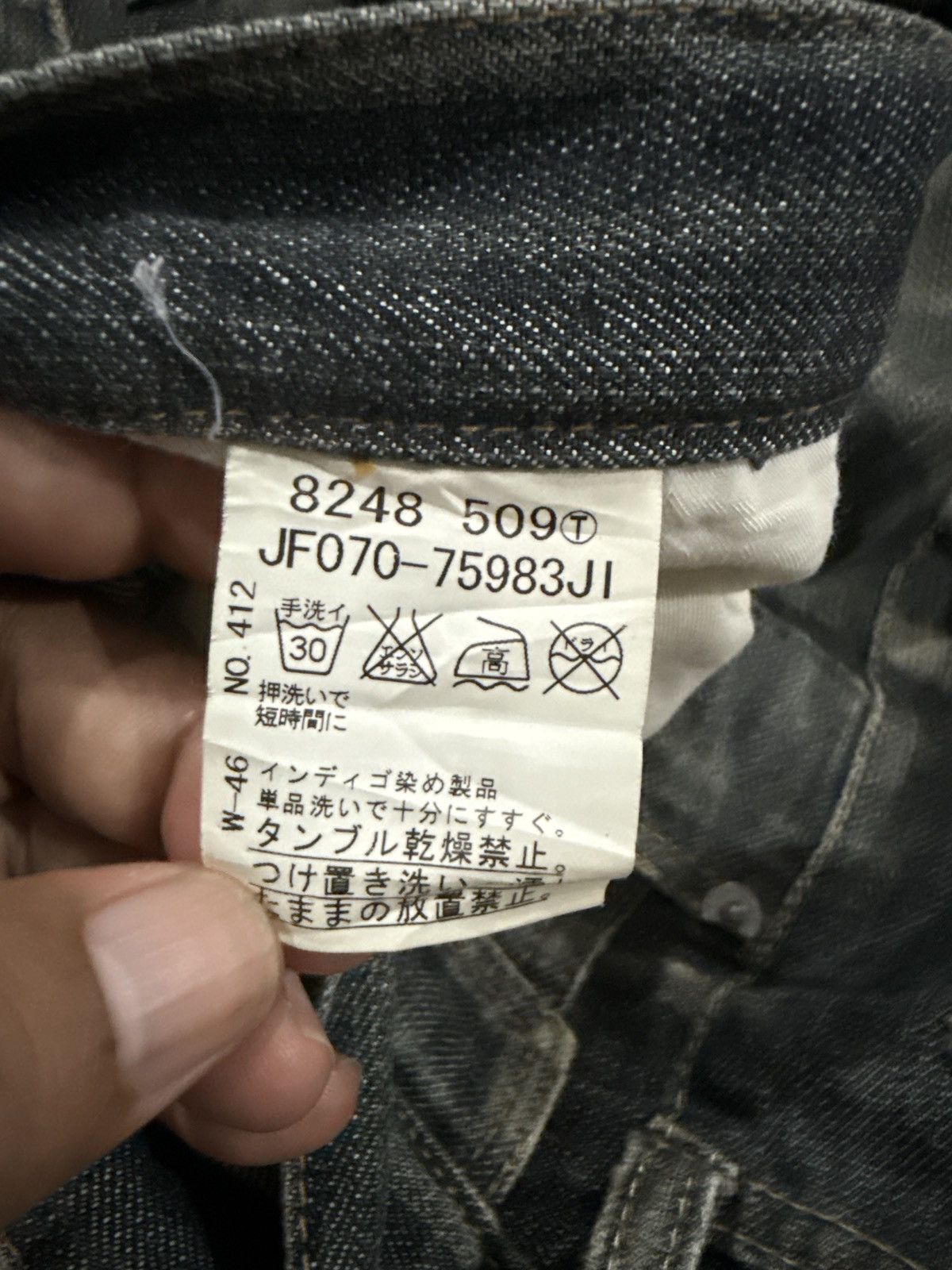 Takeo Kikuchi Japan Brand Distress Denim Takeo Kikuchi Straight Type Size US 32 / EU 48 - 11 Thumbnail