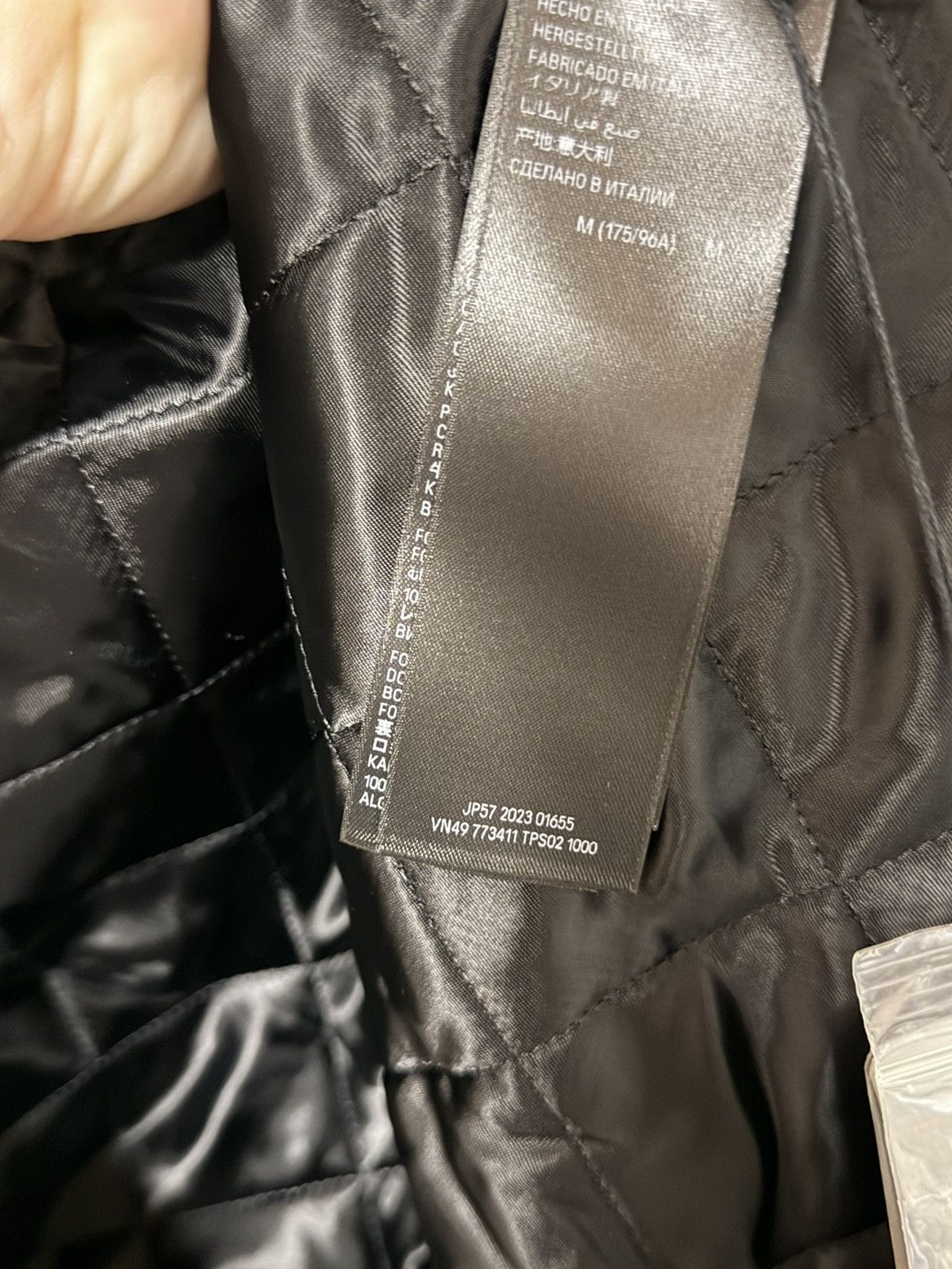 Balenciaga RARE - Summer 24 Cocoon Kick Leather Jacket M Size US M / EU 48-50 / 2 - 12 Thumbnail