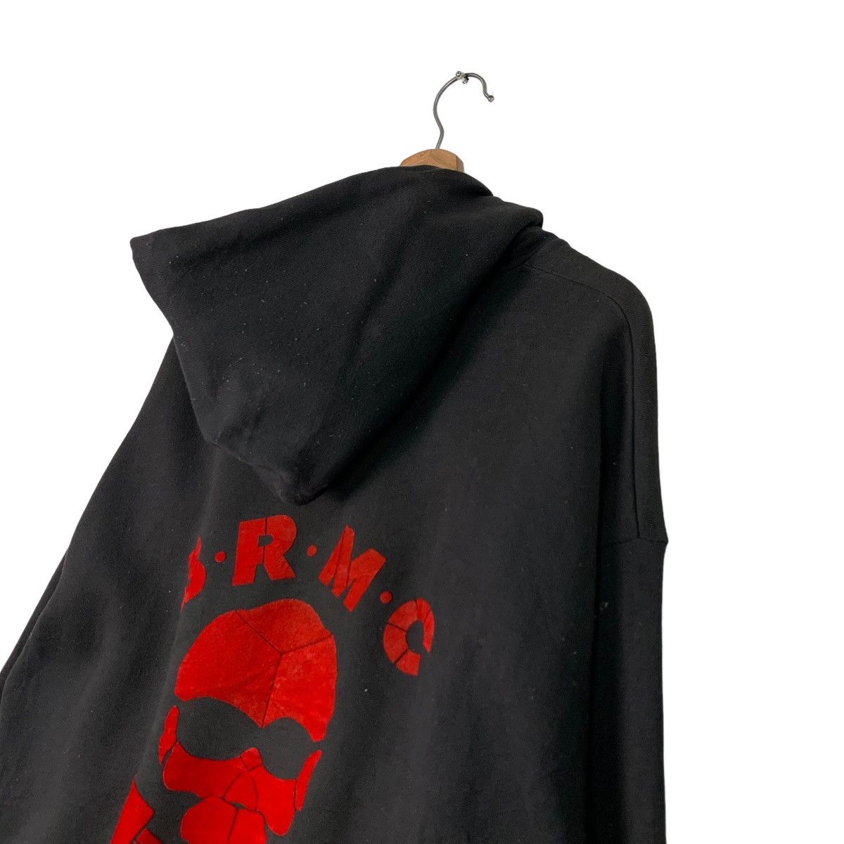 Lee 90s SIDE KICK BRMC Skull Big Logo Pullover Hoodies #0728-C33 Size US XL / EU 56 / 4 - 3 Thumbnail
