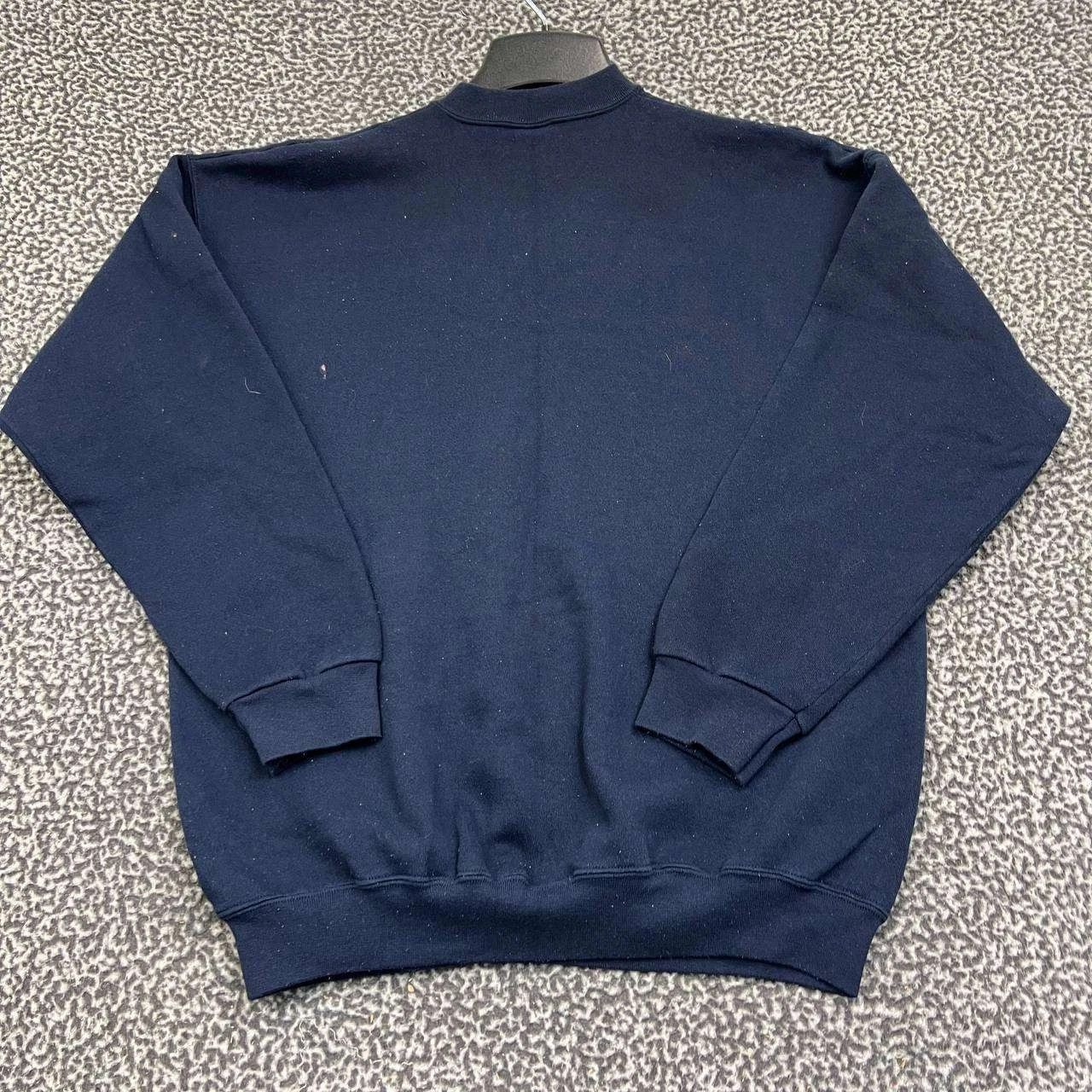 Other Vintage Discus Athletic Sweatshirt Men XL Navy Long Sleeve Size US XL / EU 56 / 4 - 2 Thumbnail