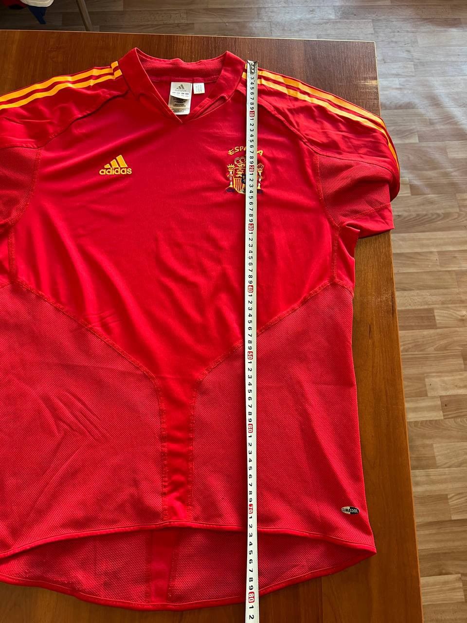 Adidas 2004/06 SPAIN TEAM HOME SOCCER JERSEY FOOTBALL SHIRT ADIDAS Size US L / EU 52-54 / 3 - 13 Thumbnail