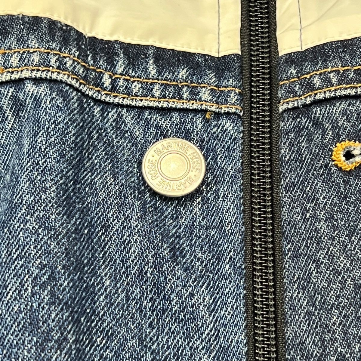 Martine Rose Martin Rose 2019SS Hybrid Denim Track Jacket Size US M / EU 48-50 / 2 - 4 Thumbnail