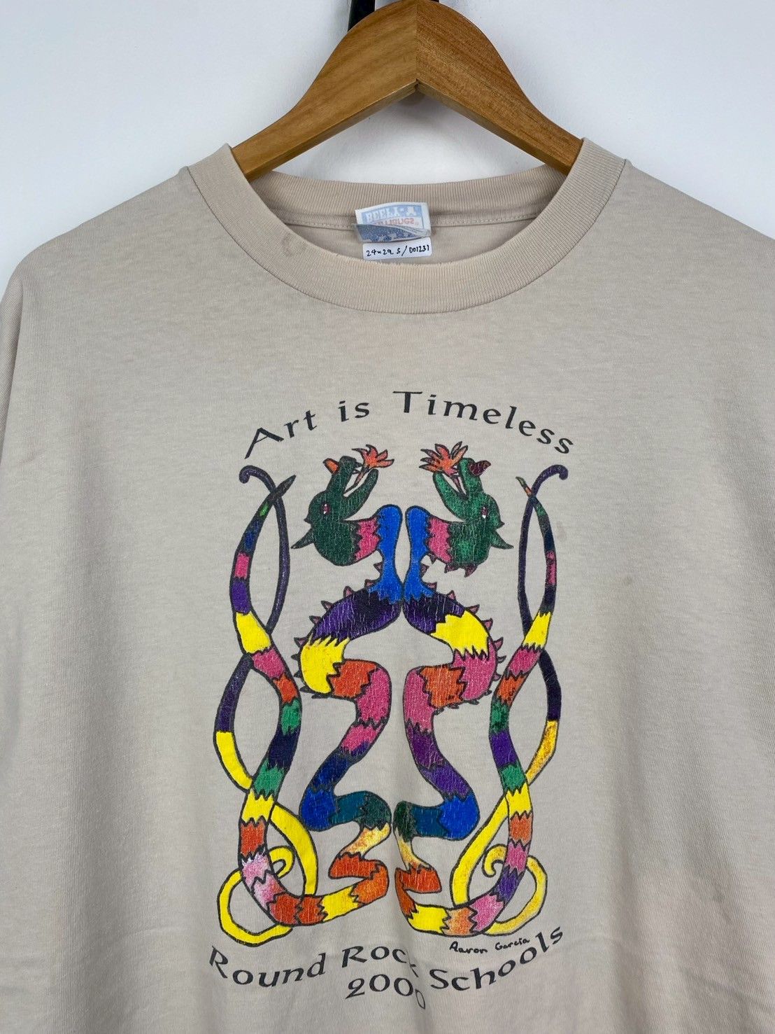 Vintage Vintage Art Is Timeless T-Shirts DO1231 Size US XL / EU 56 / 4 - 1 Thumbnail