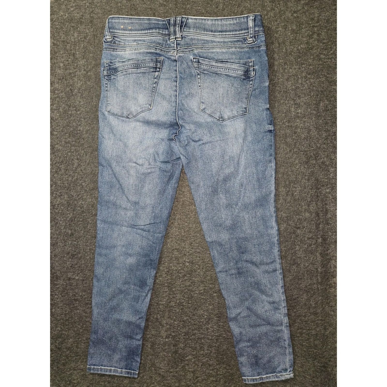 Vintage Democracy Womens Skinny Jeans 10 Blue Denim Mid Rise Waist Size 32" / US 10 / IT 46 - 6 Thumbnail