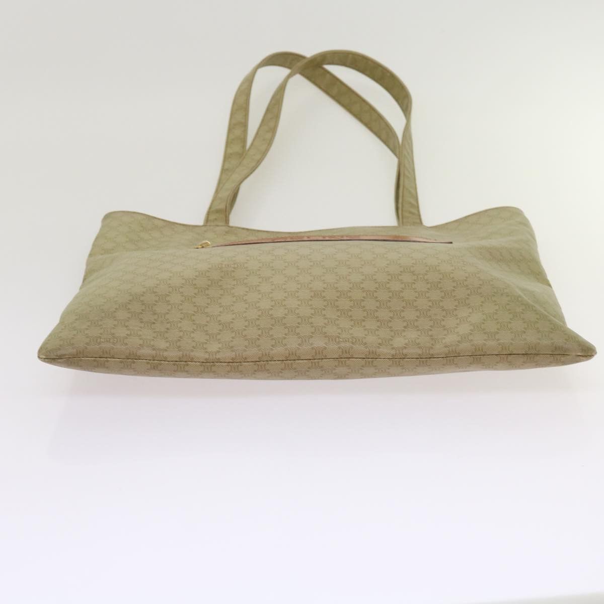 Celine CELINE Macadam Canvas Tote Bag Beige Size ONE SIZE - 10 Thumbnail