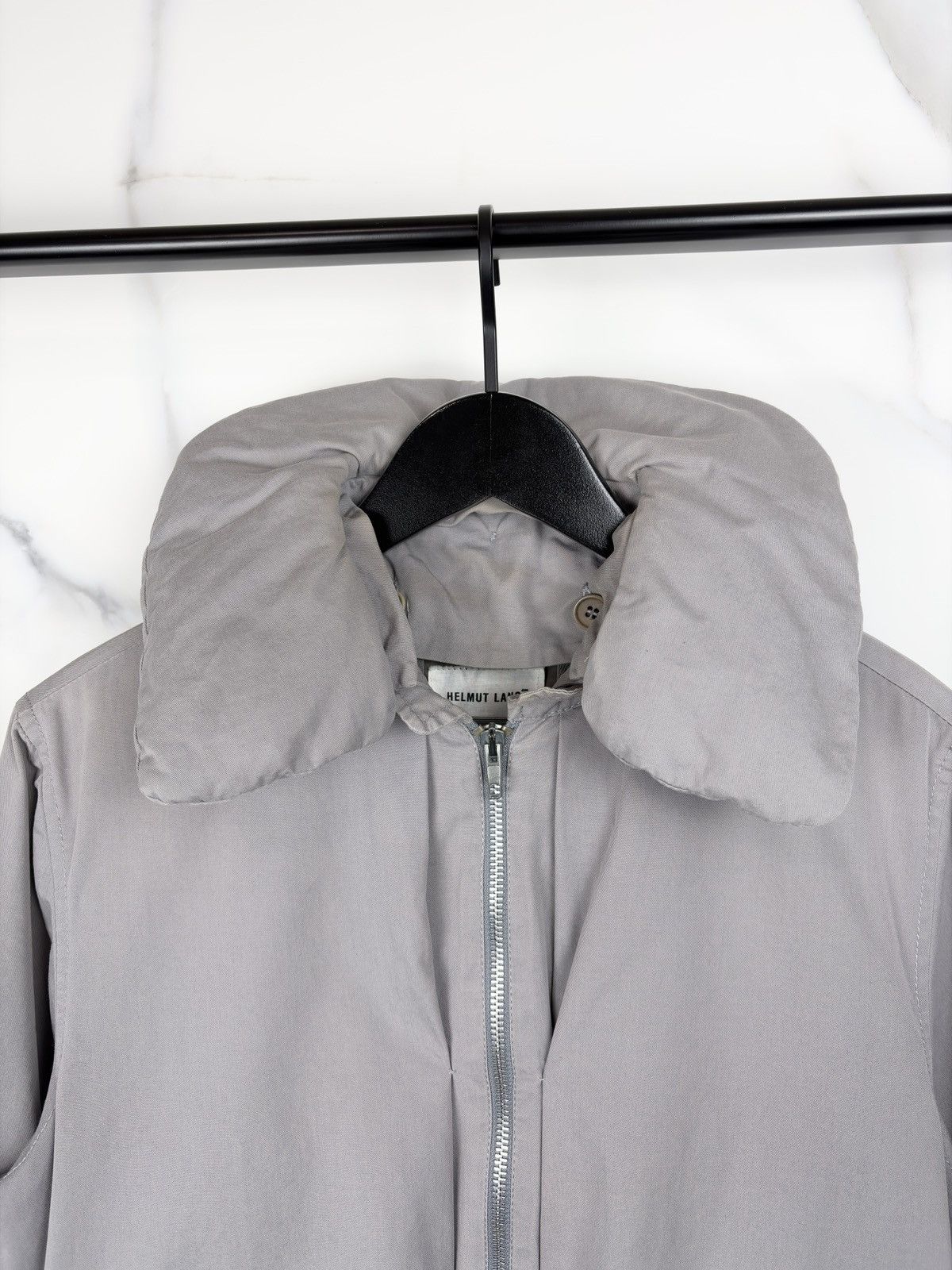 Helmut Lang SS00 Helmut Lang Vintage Bondage Pillow Neck Bomber Jacket Size US S / EU 44-46 / 1 - 4 Thumbnail