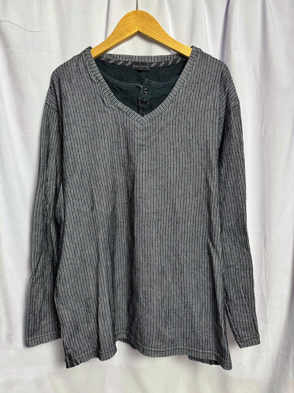 Hysteric Glamour × If Six Was Nine × Japanese Brand 2000s Japanese Our House Long Sleeve Size US L / EU 52-54 / 3 - 1 Thumbnail