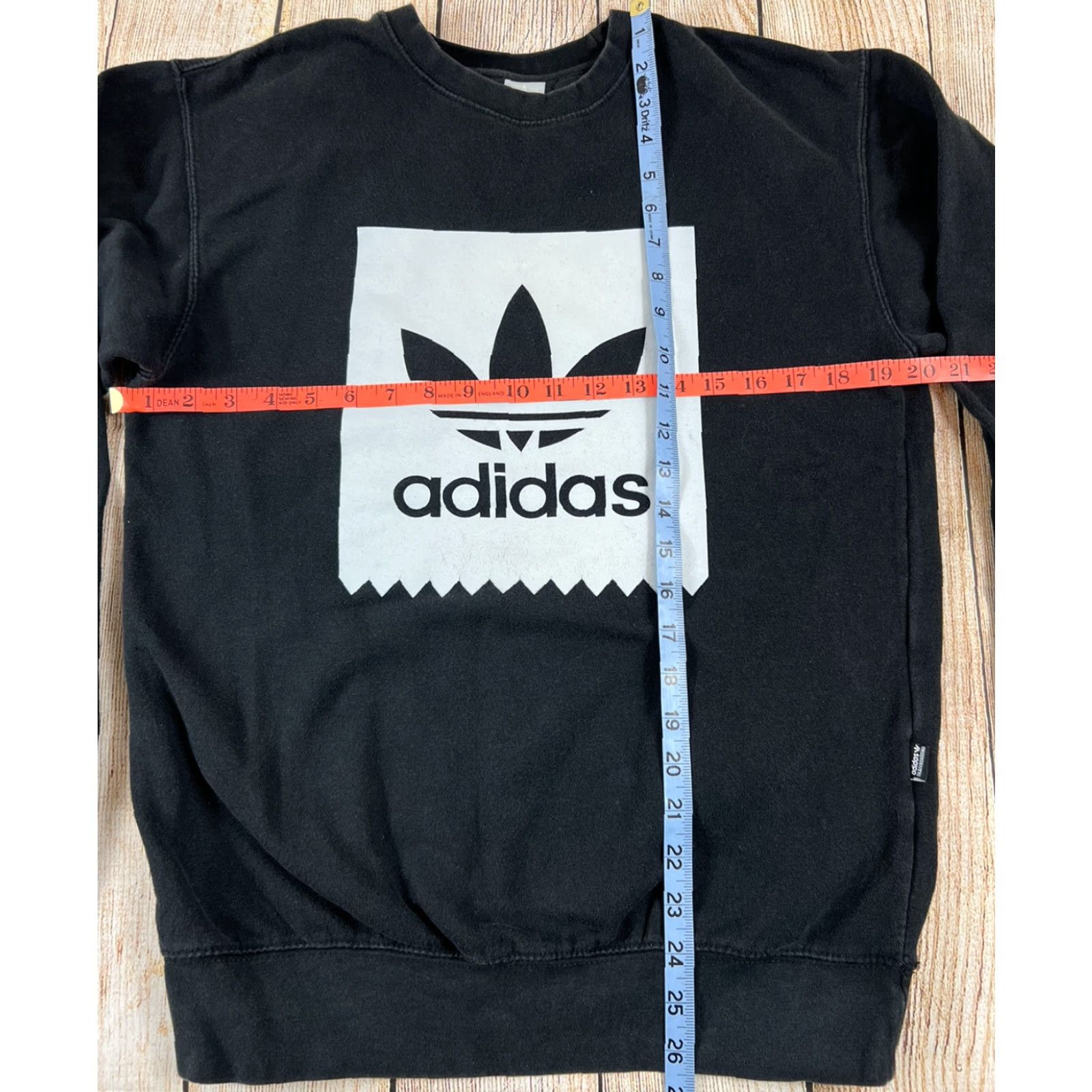 Adidas Adidas Originals Skateboarding Crewneck Sweatshirt Men S Black Sweatshirt Easy Crew Pullover Light Cracking Graphic Pre owned Size US S / EU 44-46 / 1 - 6 Thumbnail