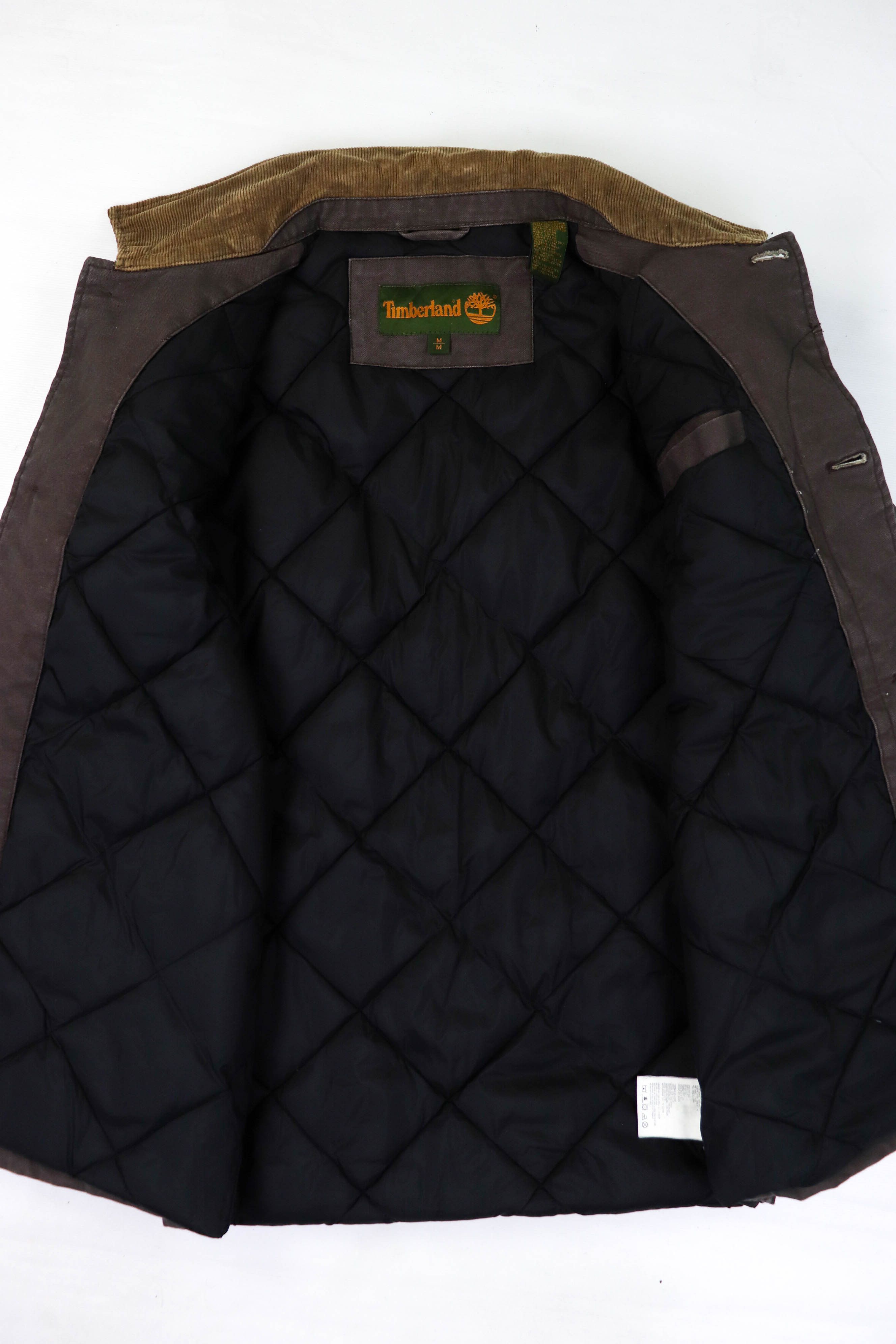Timberland Vintage Timberland Faded Canvas Padded Hunting Coat Jacket Size US M / EU 48-50 / 2 - 10 Thumbnail
