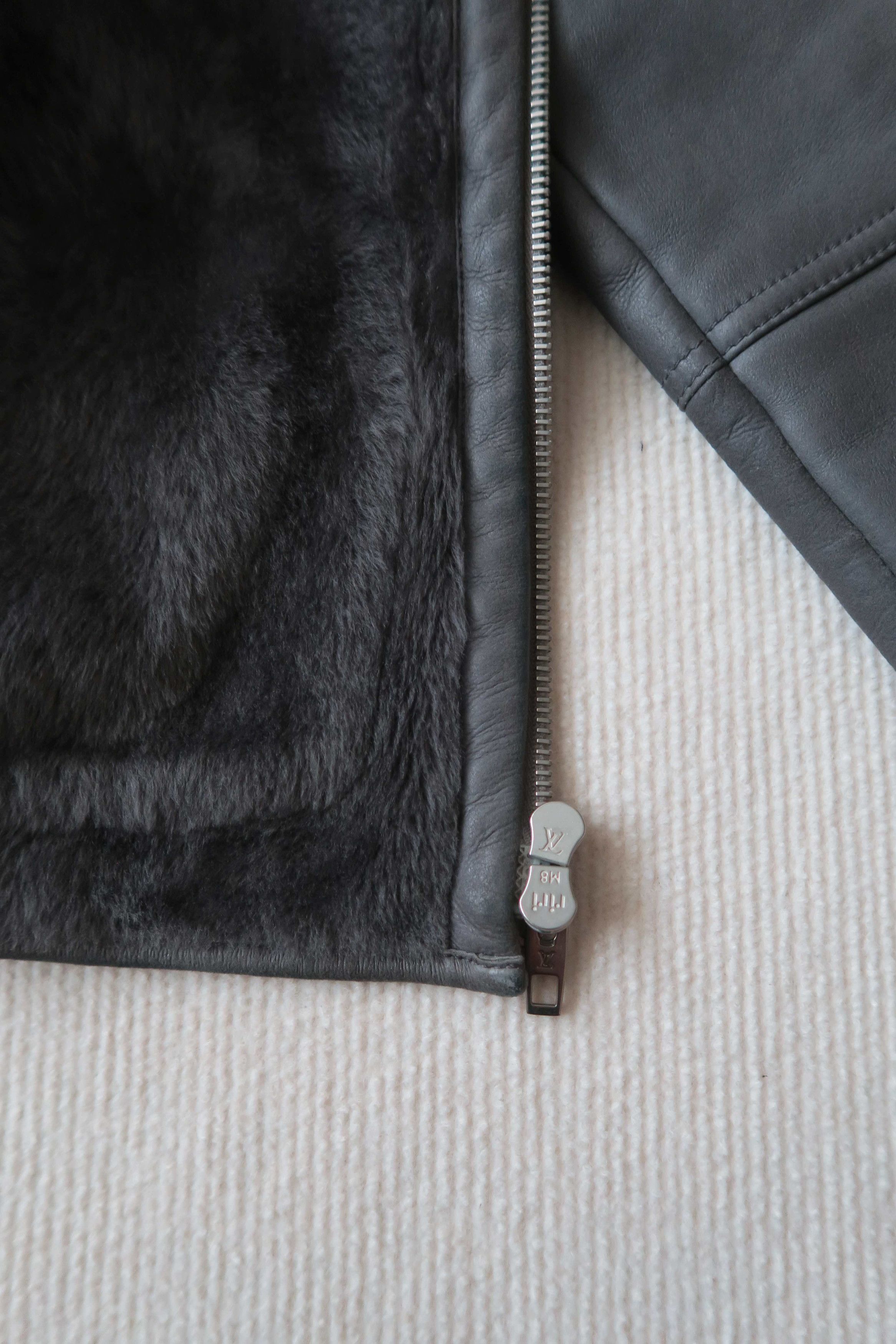 Louis Vuitton Louis Vuitton Sheepskin Leather Hooded Jacket Size US M / EU 48-50 / 2 - 14 Thumbnail