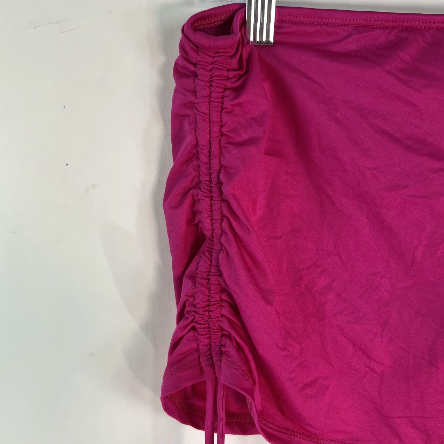 Apt. 9 Apt. 9 New Womens Ruched Side Swimwear Skirt Skirtini Pink Bottom Size 10 Beach Size 32" / US 10 / IT 46 - 3 Thumbnail