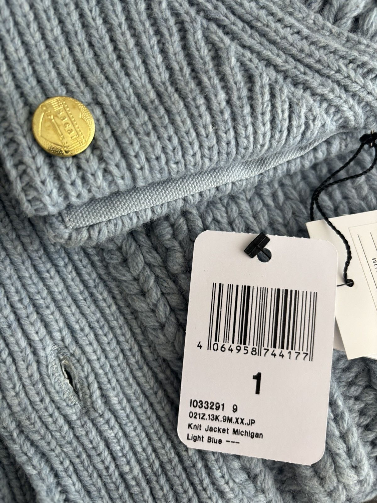 Carhartt × Sacai Carhartt x Sacai Knit Jacket Michigan Size US S / EU 44-46 / 1 - 4 Thumbnail