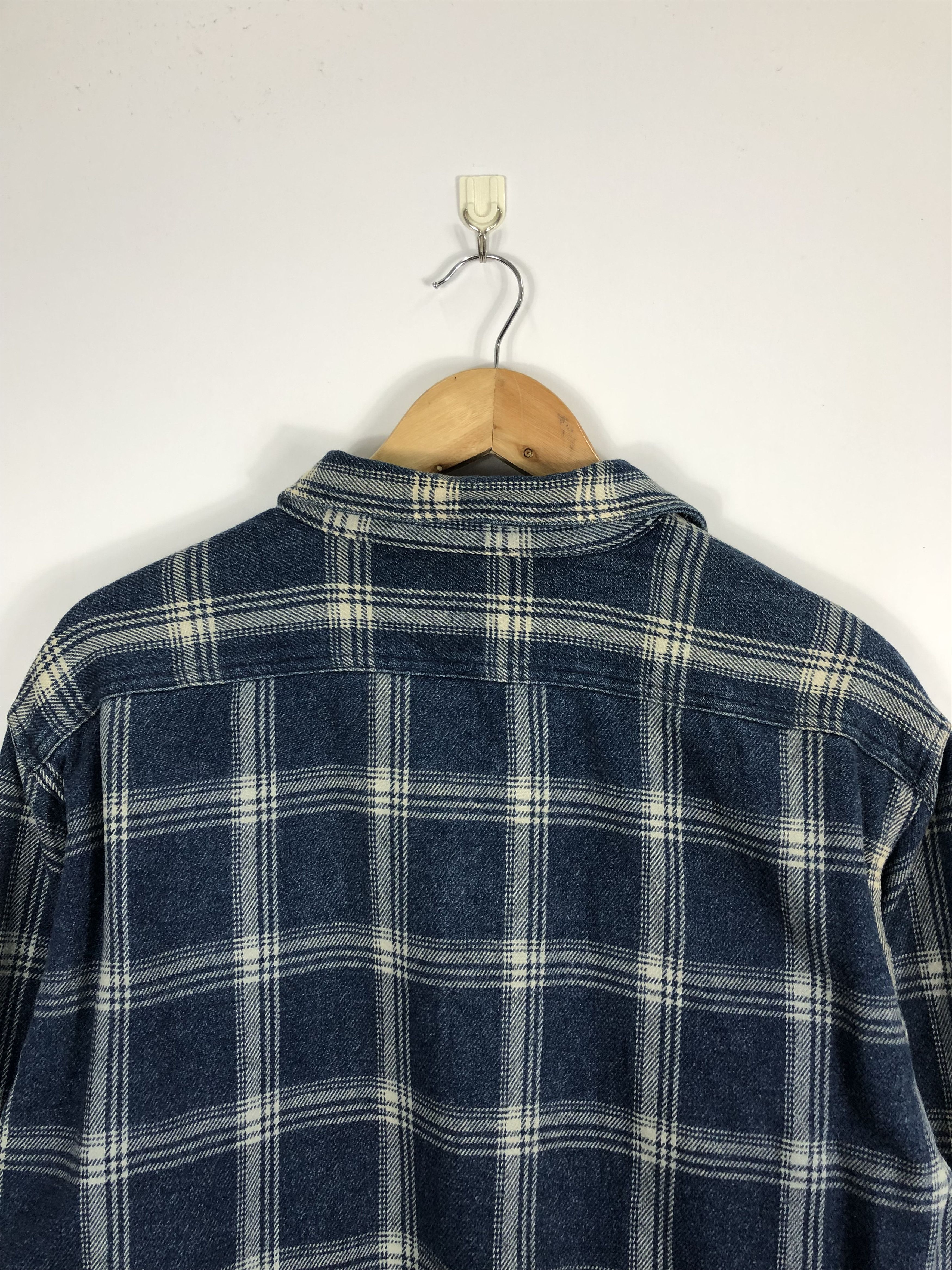 Flannel × Levi's × Vintage Vintage 90s Levis Flannel Plaid Shirt J0441 Size US L / EU 52-54 / 3 - 4 Thumbnail