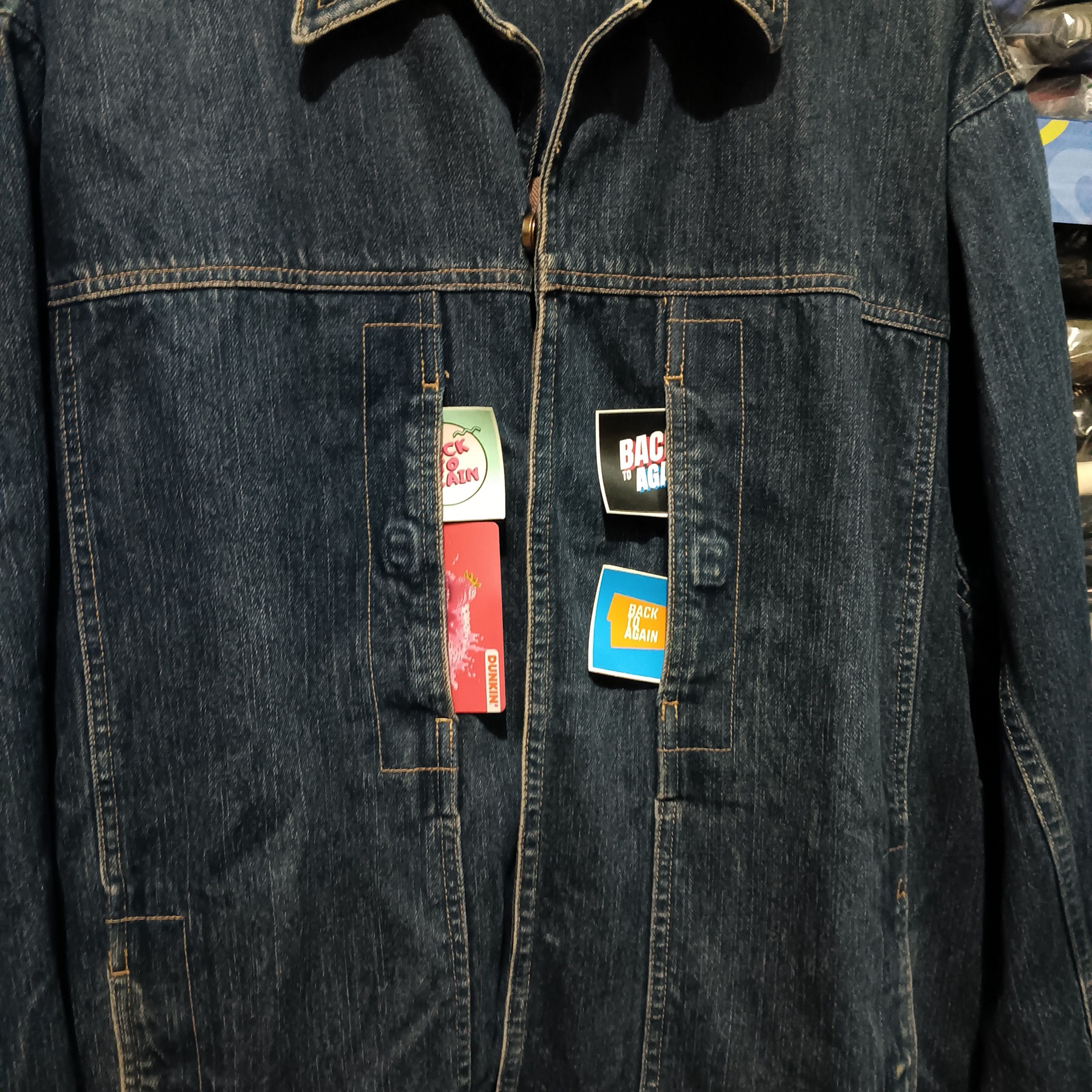 Nike RARE Vintage Nike jordan denim chore jacket Size US XXL / EU 58 / 5 - 4 Thumbnail