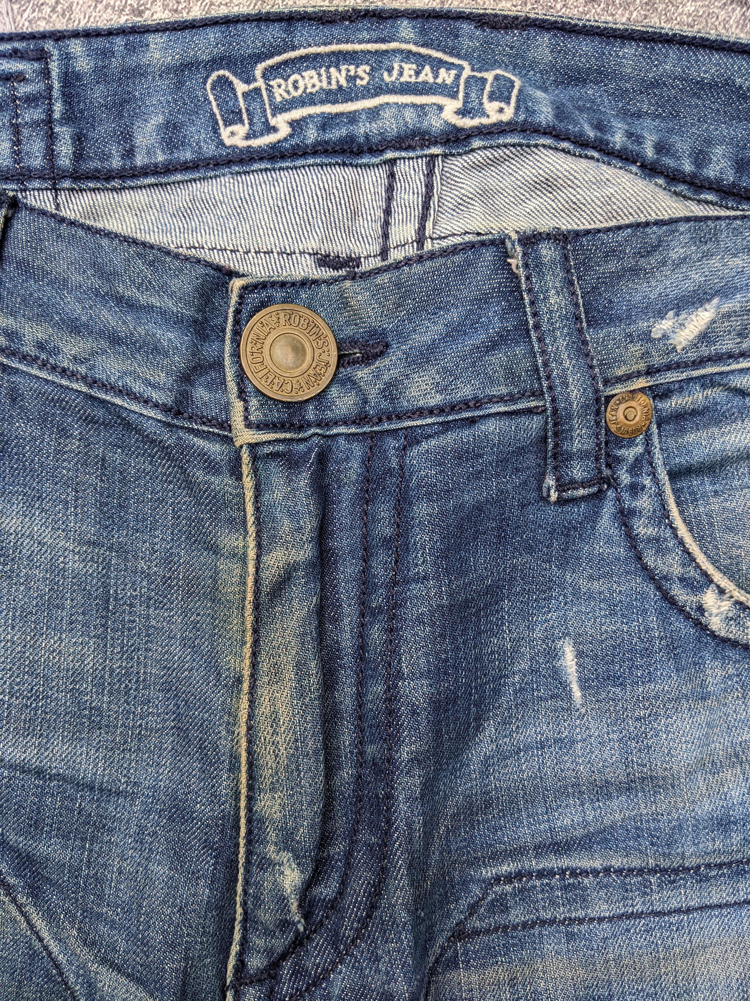 Robins Jeans Distressed Robins Size US 32 / EU 48 - 6 Thumbnail