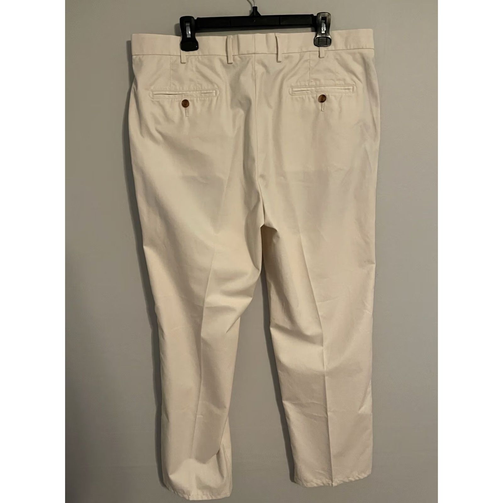 Peter Millar Peter Millar Chino Pants Lightweight Twill Trouser Ivory Men's 38x30 Size US 38 / EU 54 - 4 Thumbnail