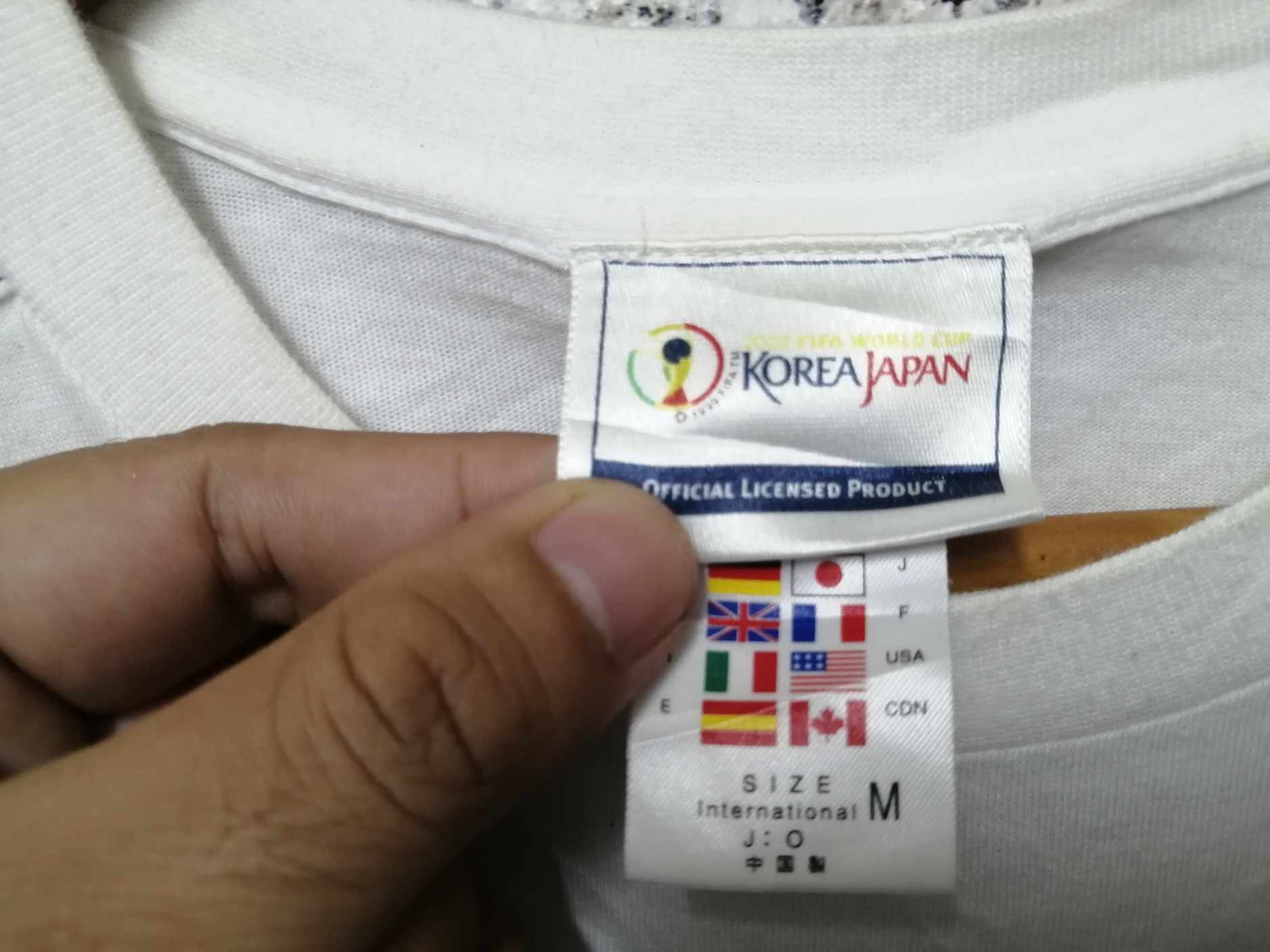 Adidas Vintage Adidas World Cup 2002 Korea Japan soccer Very Rare Size US M / EU 48-50 / 2 - 5 Thumbnail