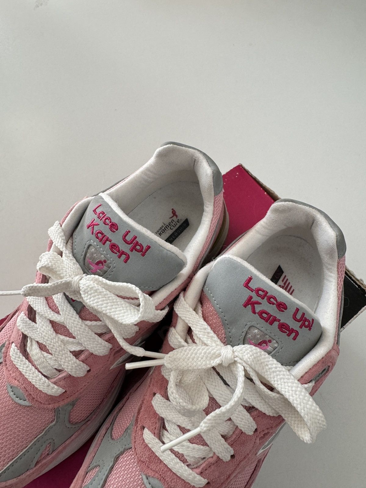 New Balance New Balance 993 Pink 20th Anniversary Breast Size US 7 / IT 37 - 9 Thumbnail
