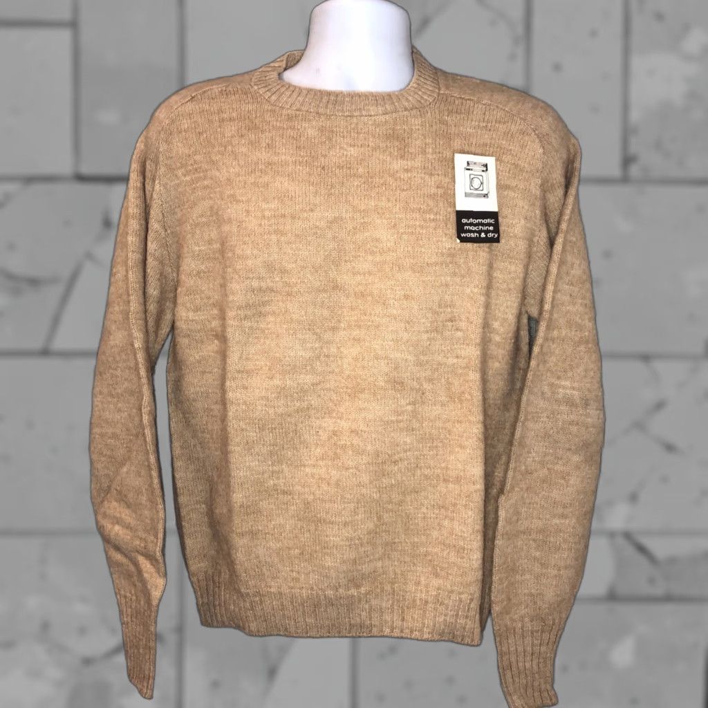 Vintage NWT Loch Mist Beige 100% Wintuk Orlon Sweater Mens L Pullover Beige Men L Sweater 100% Wintuk Orlon NWT Loch Mist Beige Size US L / EU 52-54 / 3 - 1 Thumbnail