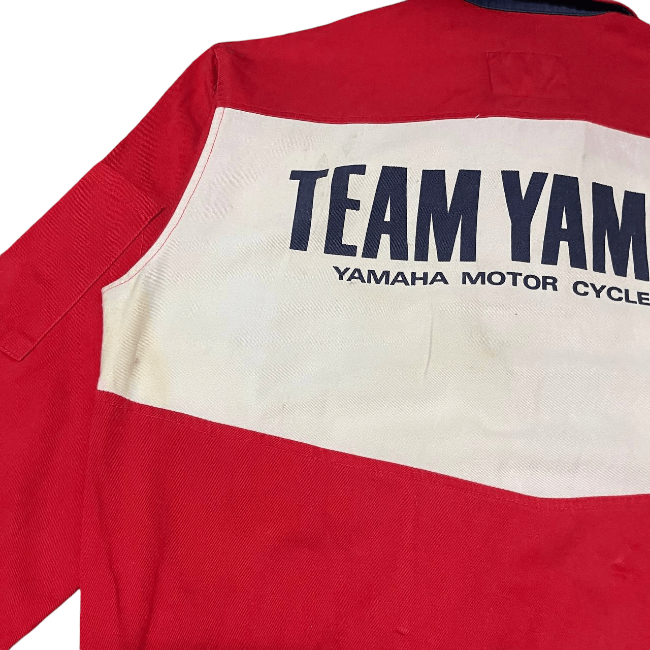 Yamaha Vintage Yamaha Motor Cycle sport Coverall Racing Size US 35 - 14 Thumbnail