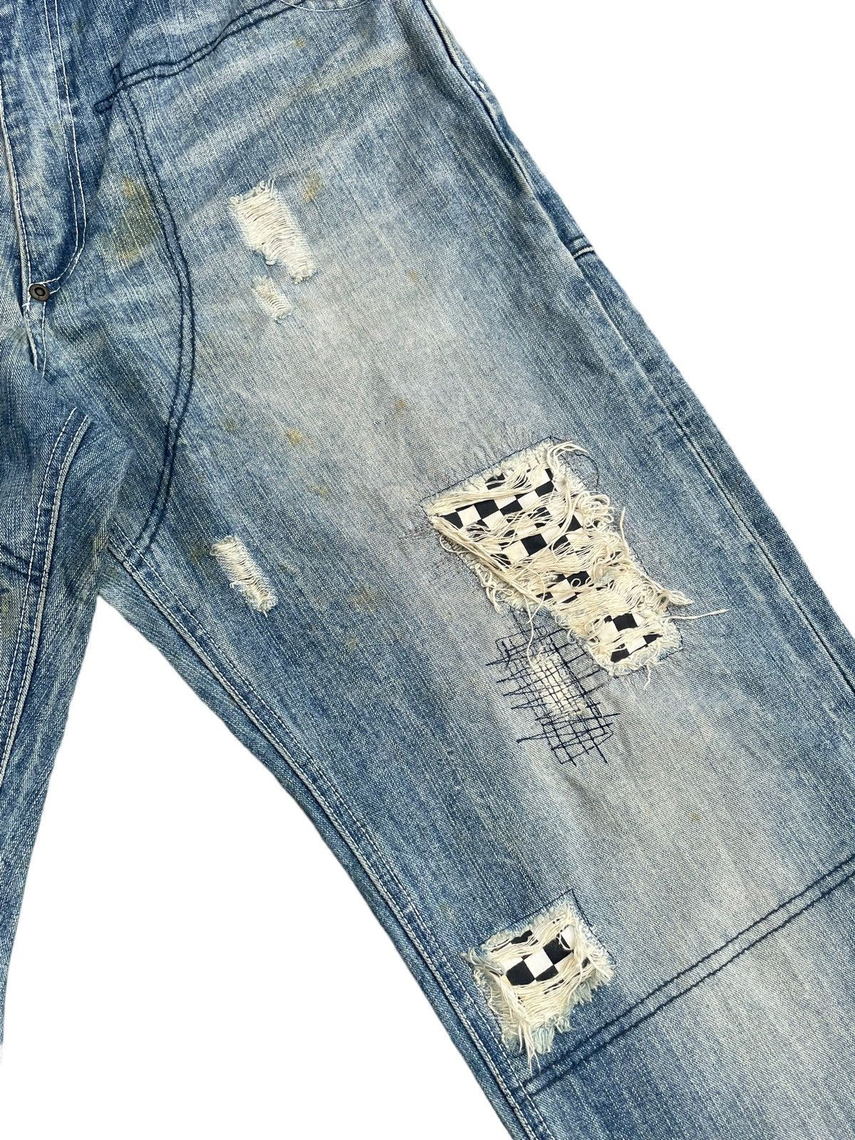 Vans Vans Custom Distresed Denim Size US 31 - 4 Thumbnail