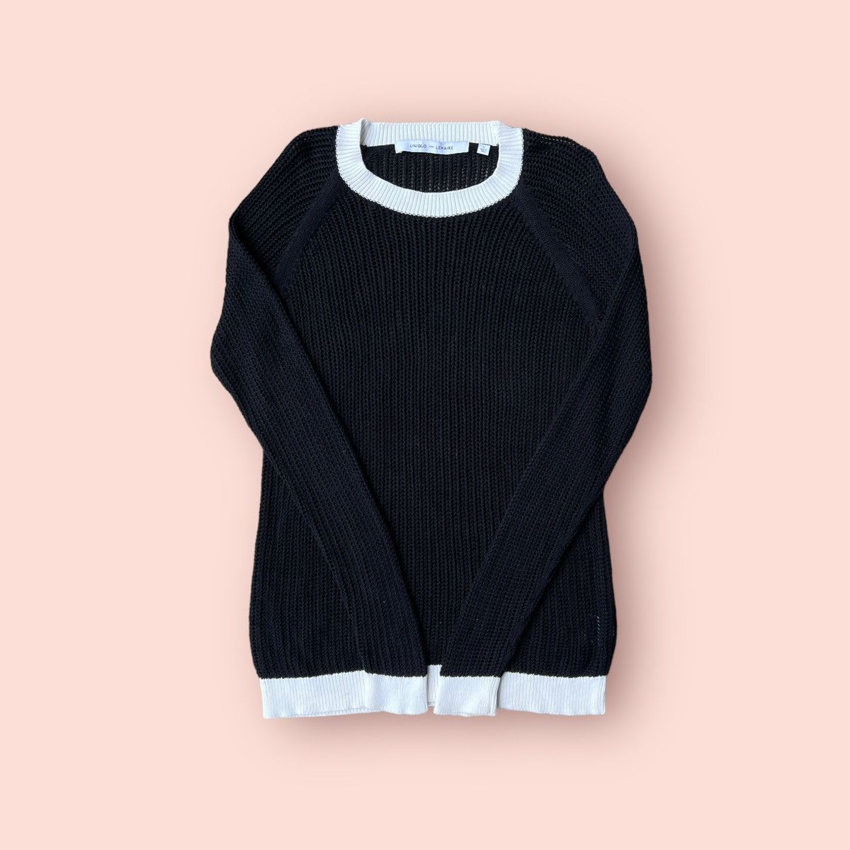 Christophe Lemaire × Lemaire × Uniqlo RARE UNIQLO X LEMAIRE PULLOVER LS MESH KNITWEAR SWEATER Size US L / EU 52-54 / 3 - 4 Thumbnail