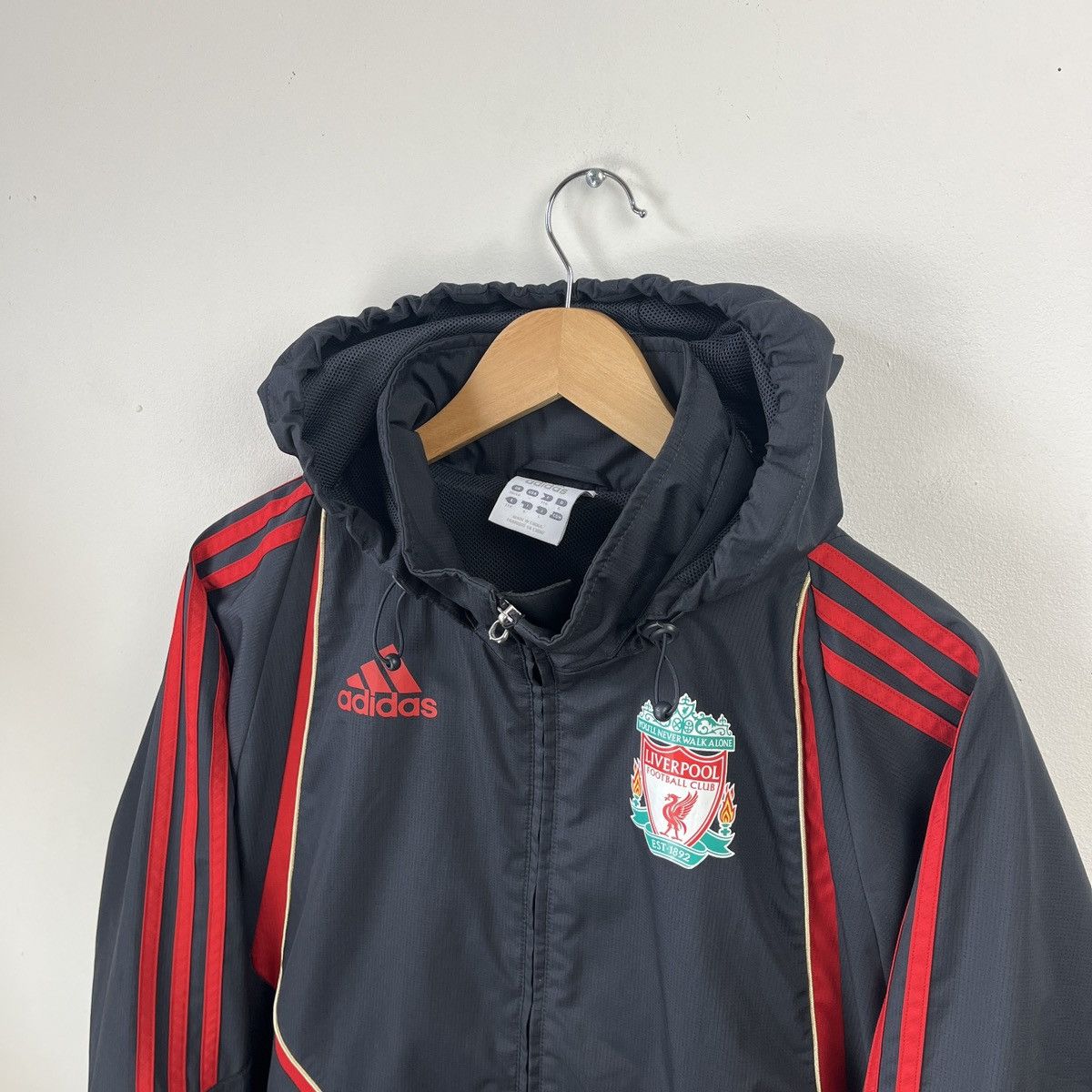 Adidas Adidas Liverpool Garlsberg Jacket Blockcore Soccer 2009 Size US L / EU 52-54 / 3 - 3 Thumbnail