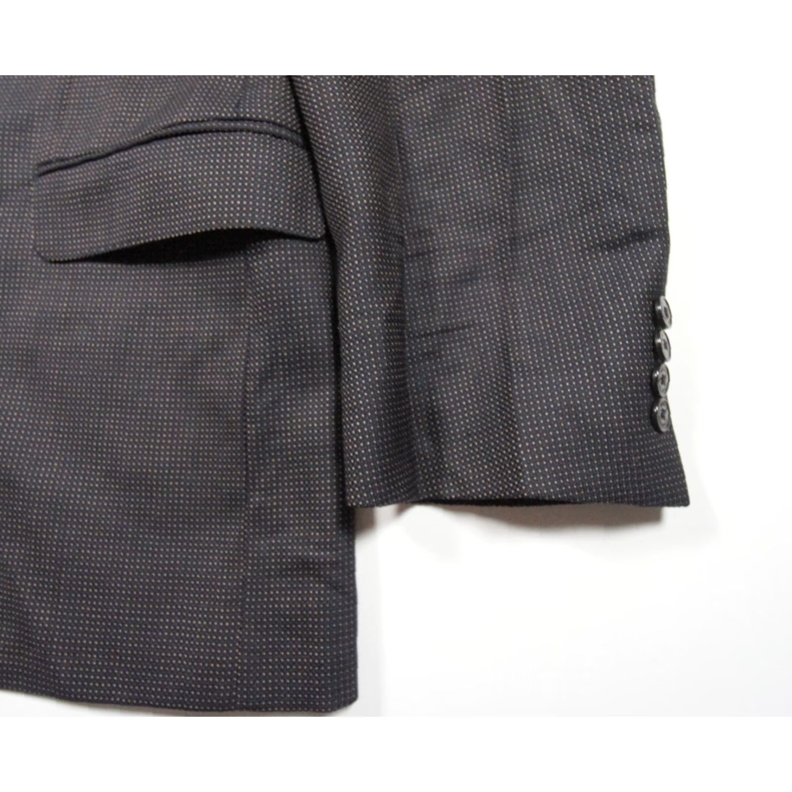 Vintage VINTAGE Versace Collection Blazer Jacket Men 54 Wool Navy City Formal Business Casual Size 54R - 5 Thumbnail