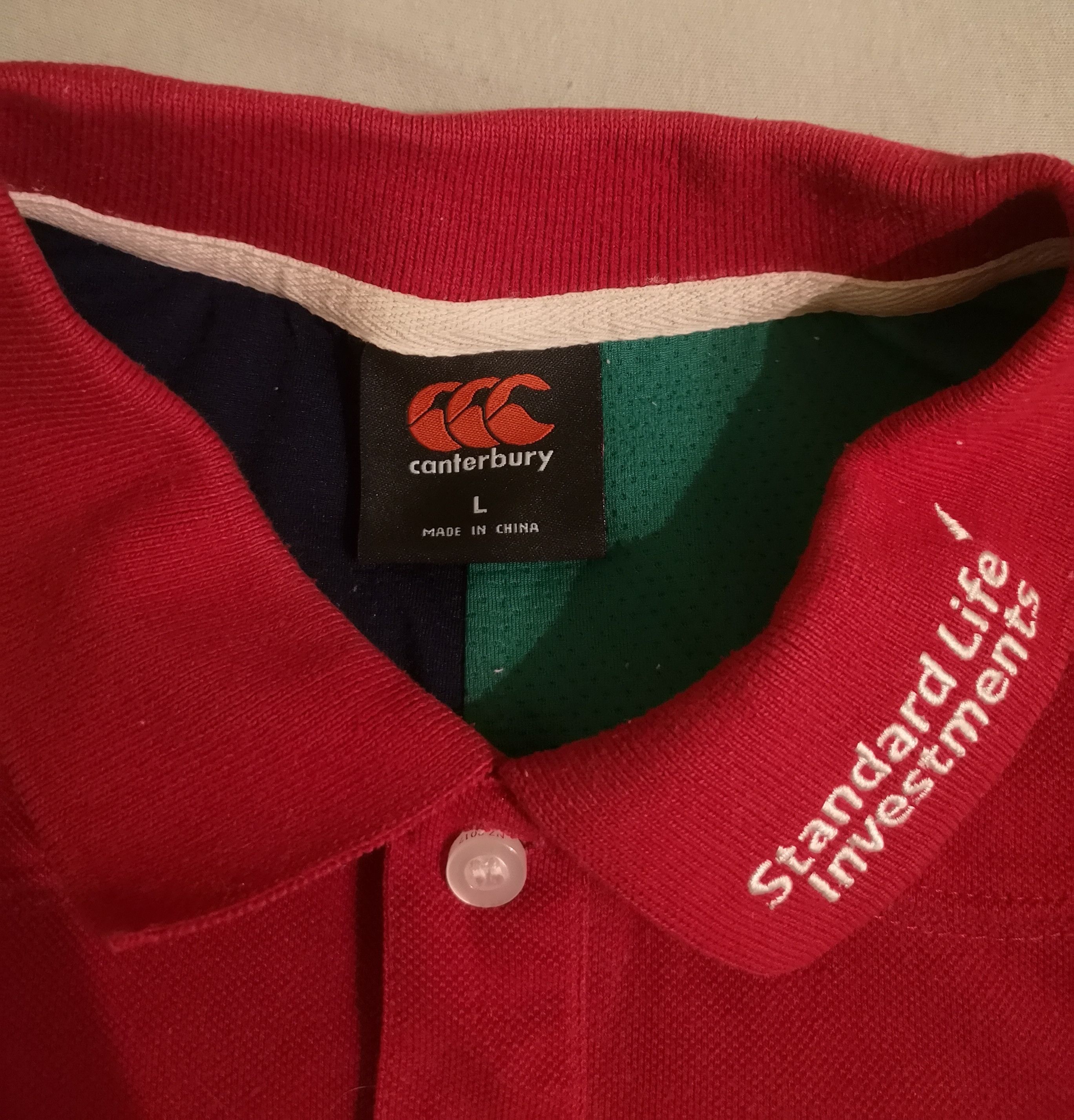 Canterbury of New Zealand Shirt Polo British Irish Lions Rugby 2017 Retro NZ Size US L / EU 52-54 / 3 - 3 Thumbnail