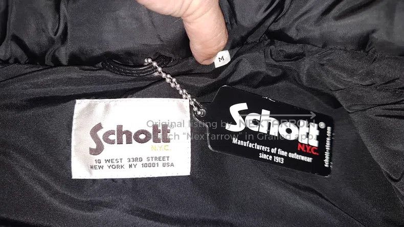 Schott Schott Leather jackets, leather jackets, lint jackets, and Size US M / EU 48-50 / 2 - 6 Thumbnail