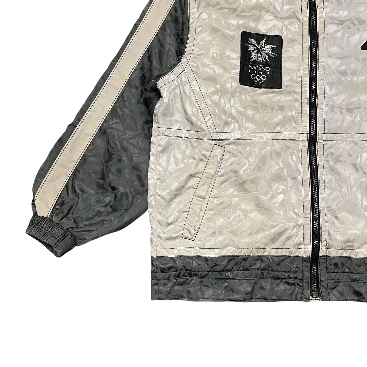 USA Olympics Vintage 1998 Olympic Nagano Zipper Jacket Mizuno Size US L / EU 52-54 / 3 - 3 Thumbnail