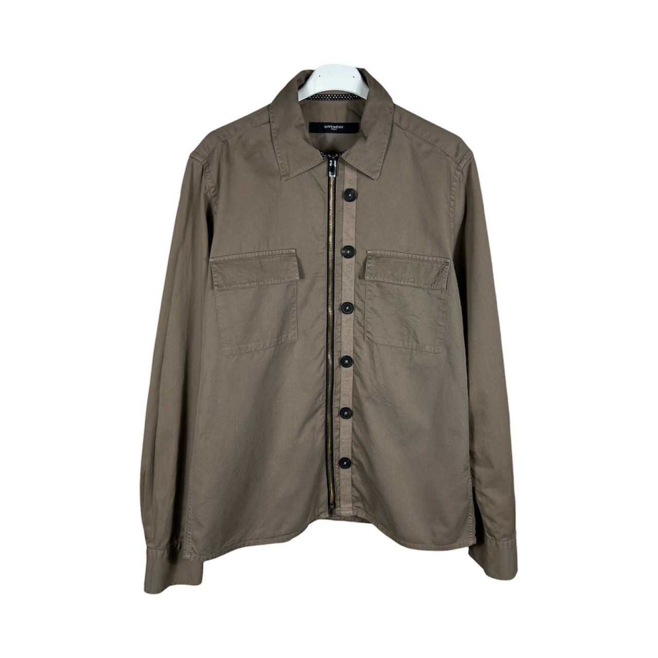 Givenchy Archival Givenchy zip overshirt jacket buttons shirt pockets Size US M / EU 48-50 / 2 - 1 Thumbnail