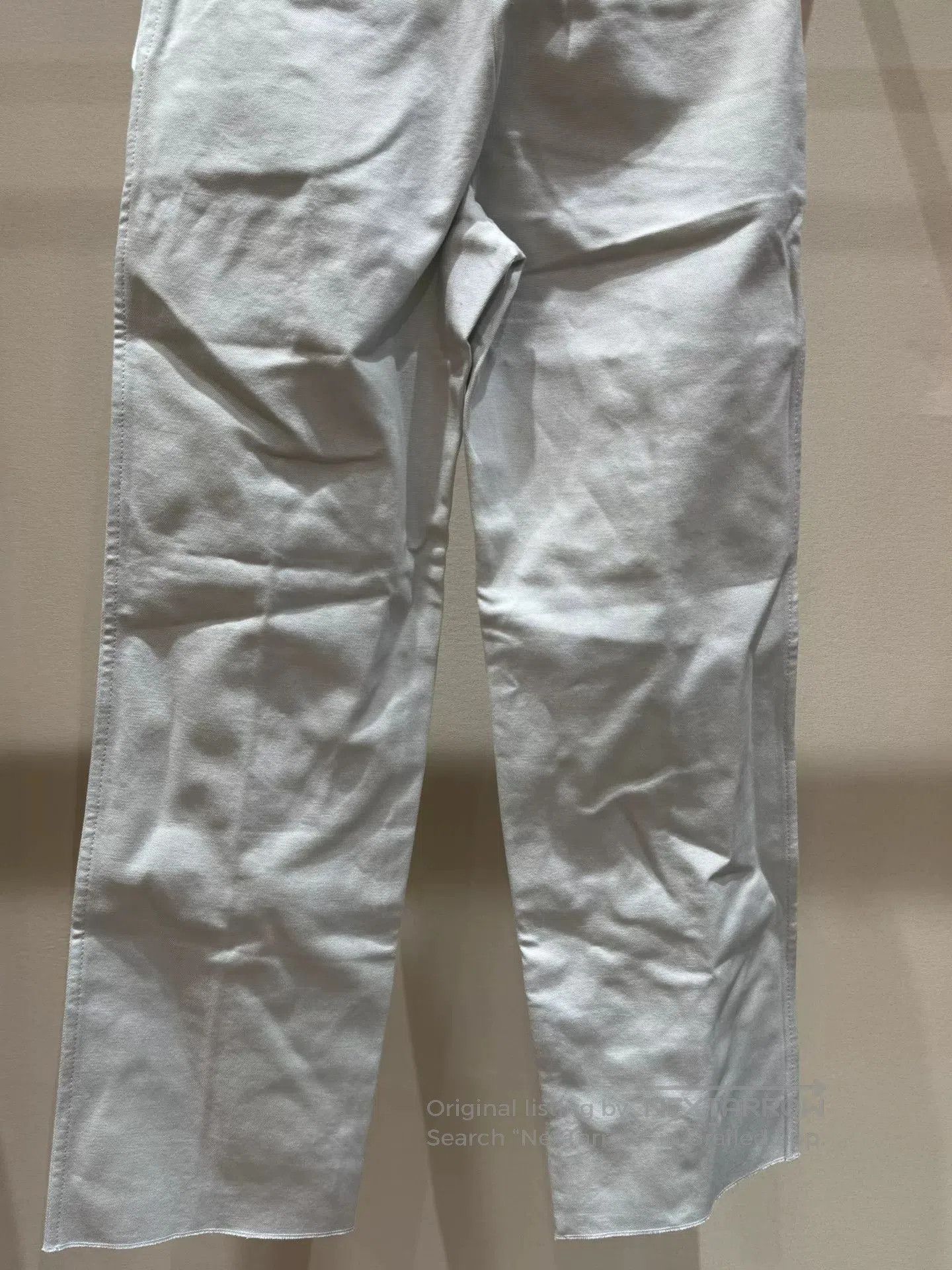 Hermes Hermès White Women's Casual Pants. Size US 34 / EU 50 - 7 Thumbnail