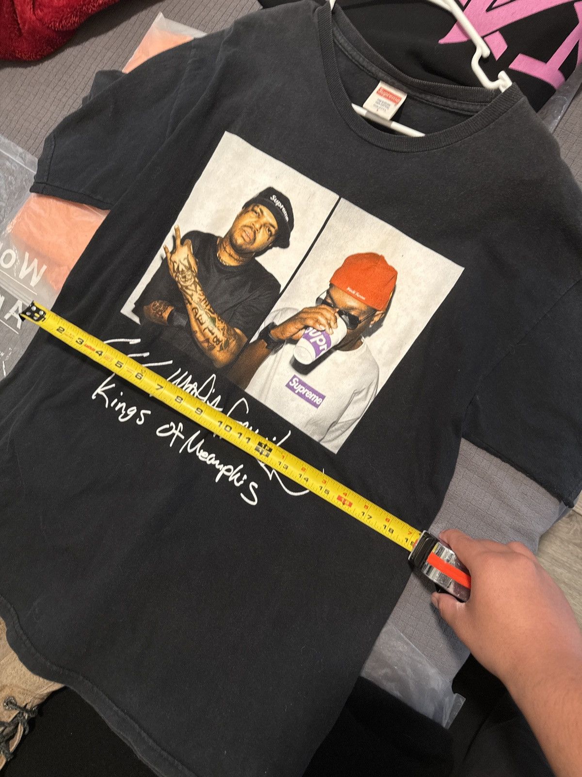 Supreme Supreme Three 6 Mafia Photo Tee Black SS12 Large Size US L / EU 52-54 / 3 - 9 Thumbnail