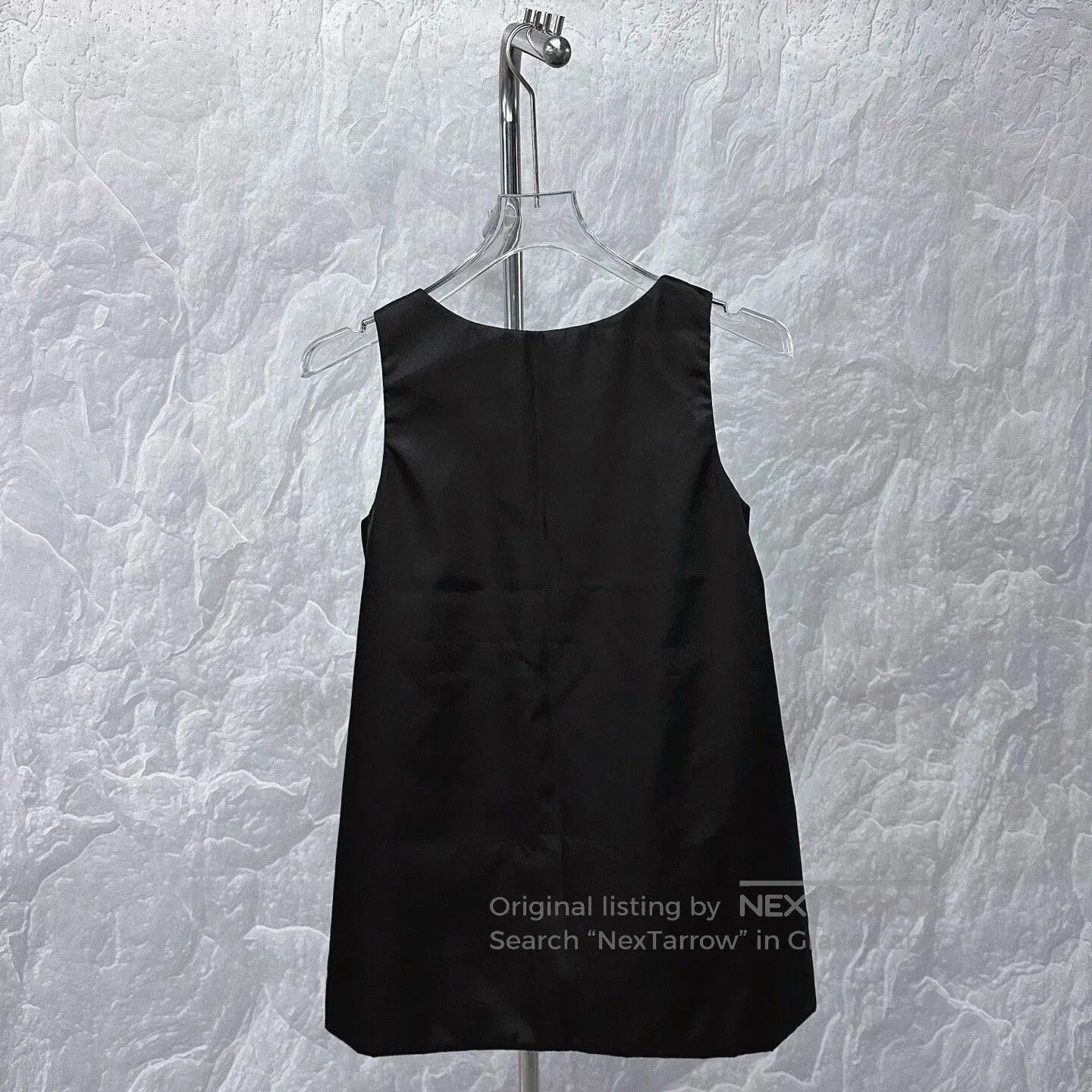 Prada prada black sleeveless top with pocket. Size M / US 6-8 / IT 42-44 - 4 Thumbnail