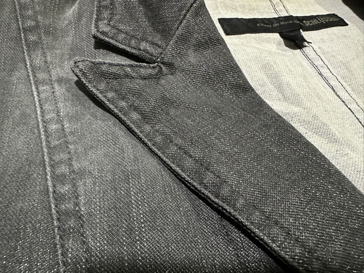 Schlussel 🔥Y2K Archived Schlussel Waxed Jacket Blazer Size US M / EU 48-50 / 2 - 6 Thumbnail