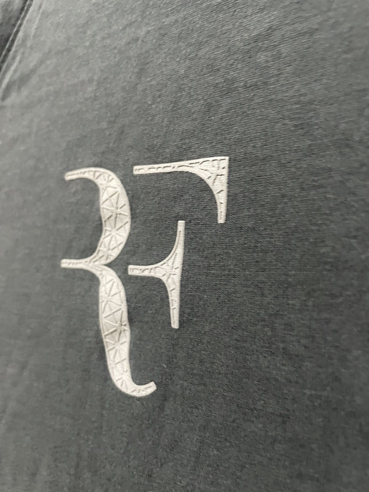 Nike × Vintage Vintage 00s Roger Federer Nike Autograph tee Tennis black Size US S / EU 44-46 / 1 - 4 Thumbnail