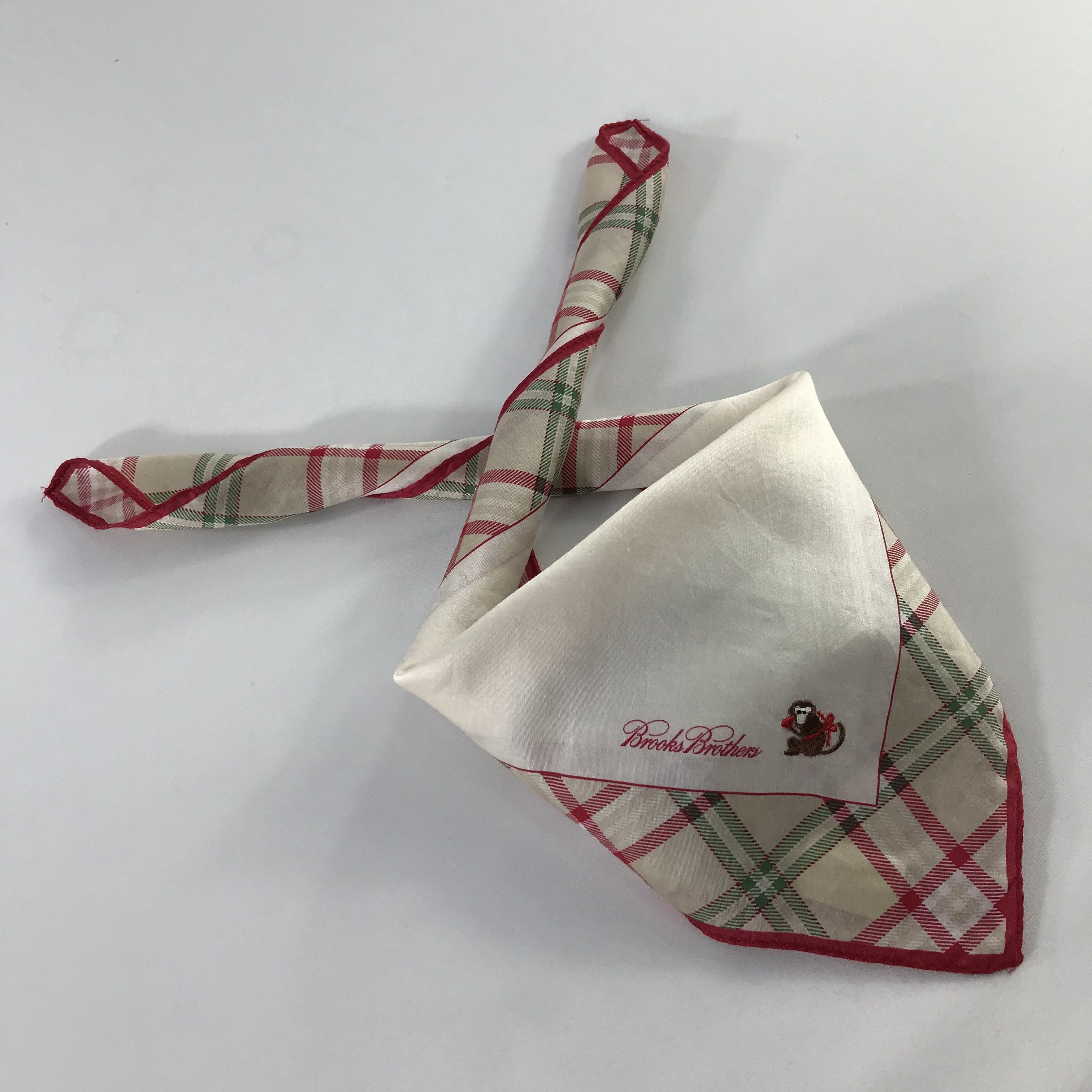 Brooks Brothers × Vintage Brooks Brothers Bandana / Handkerchief / Neckerchief - S834 Size ONE SIZE - 4 Thumbnail
