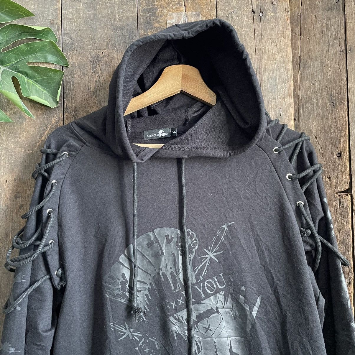 Beauty Beast Vintage NieR Punk Gothic ifsixwasnine LGB Style Hoodie Size US L / EU 52-54 / 3 - 4 Thumbnail