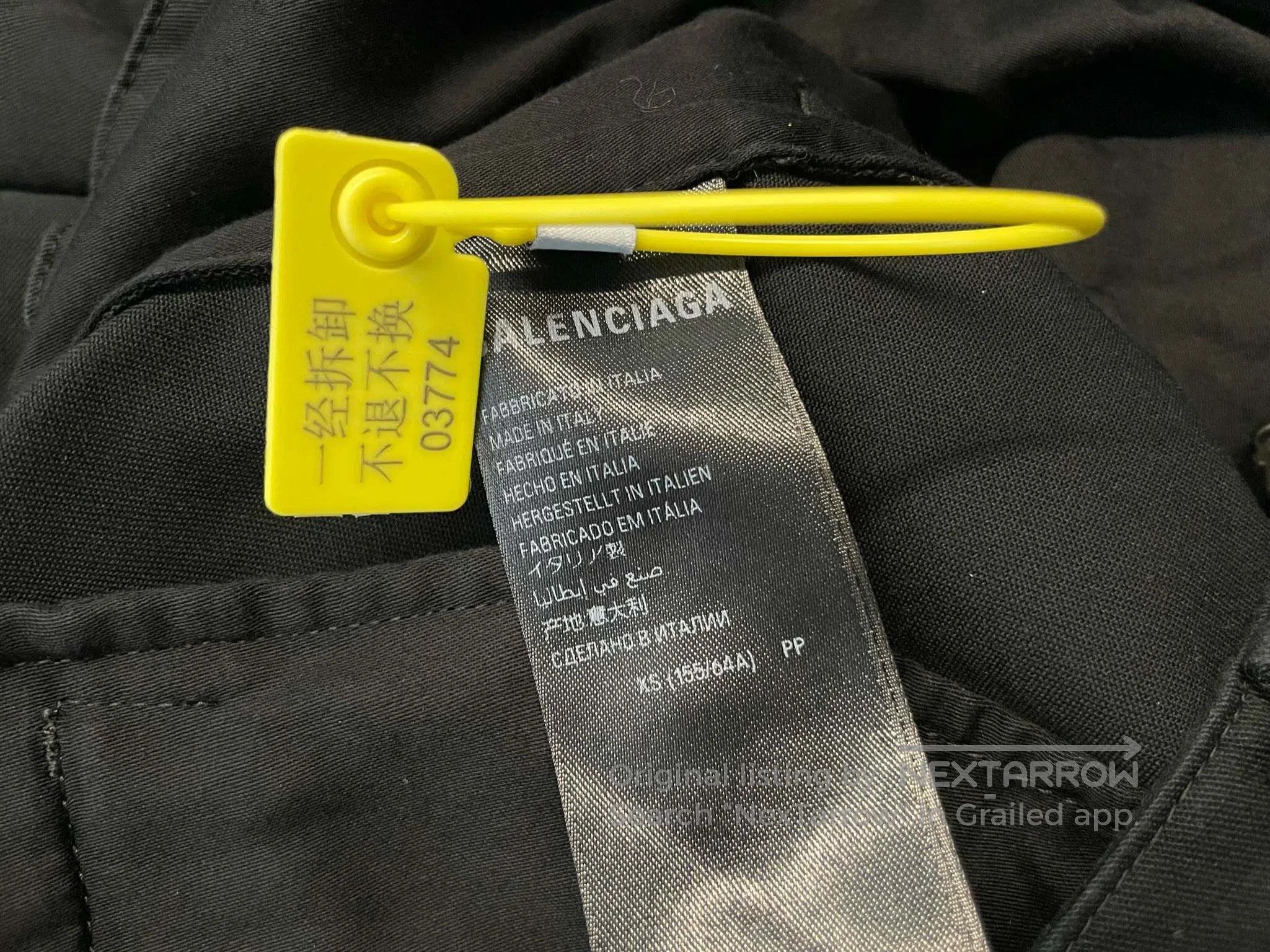 Balenciaga Balenciaga size XS Multi-Pocket Work Pants Size US 27 - 6 Thumbnail