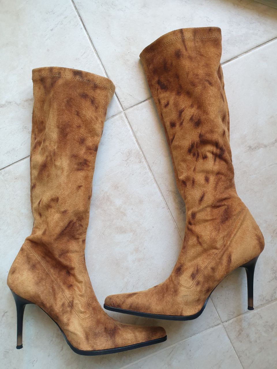 Other Tan stocking boots US sz 6 / Eur sz 36 Size US 6 / IT 36 - 4 Thumbnail