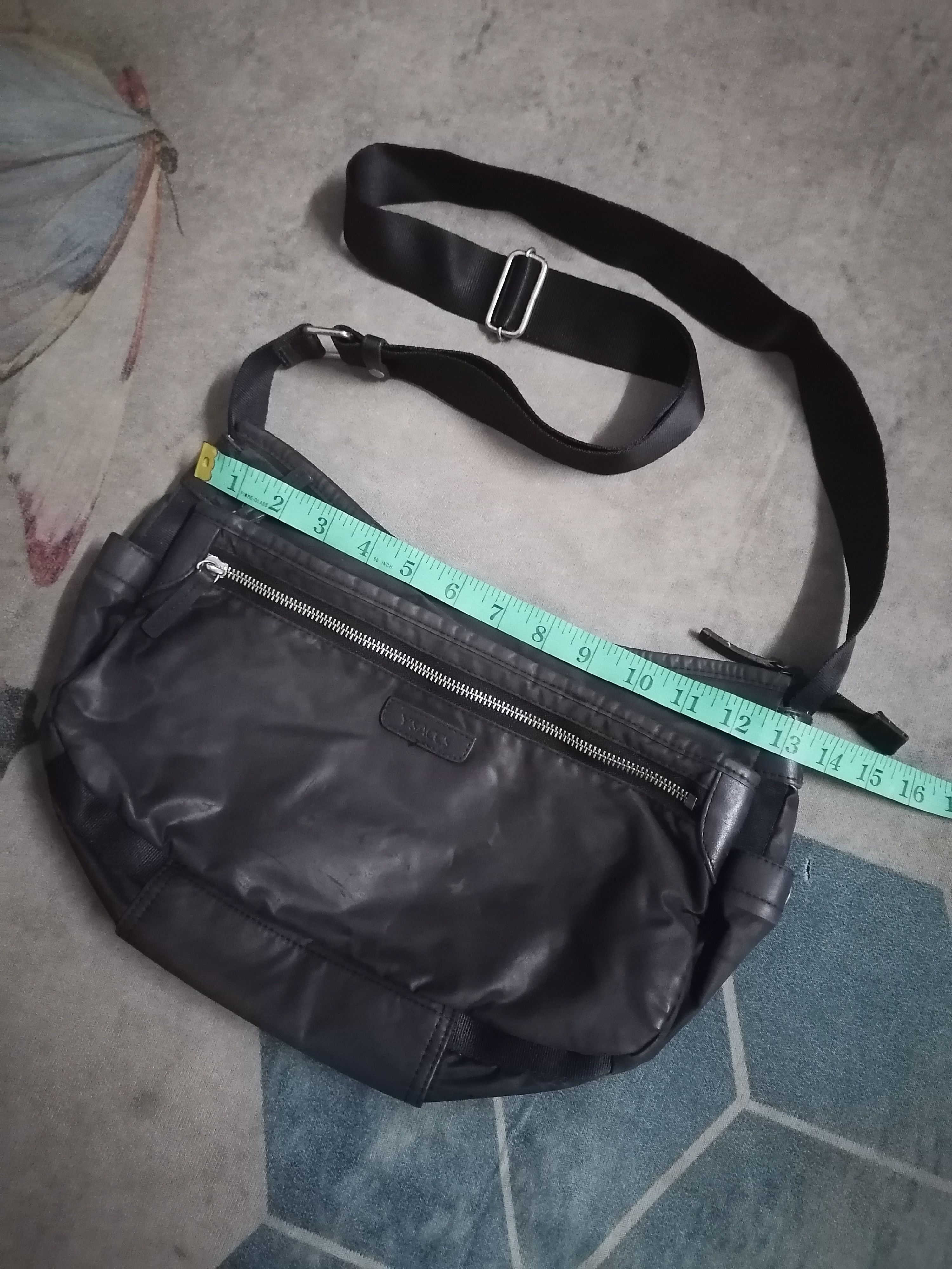 Yohji Yamamoto Y'saccs Waxed Multipocket Satchel Crossbody / Sling Bag Size ONE SIZE - 8 Thumbnail