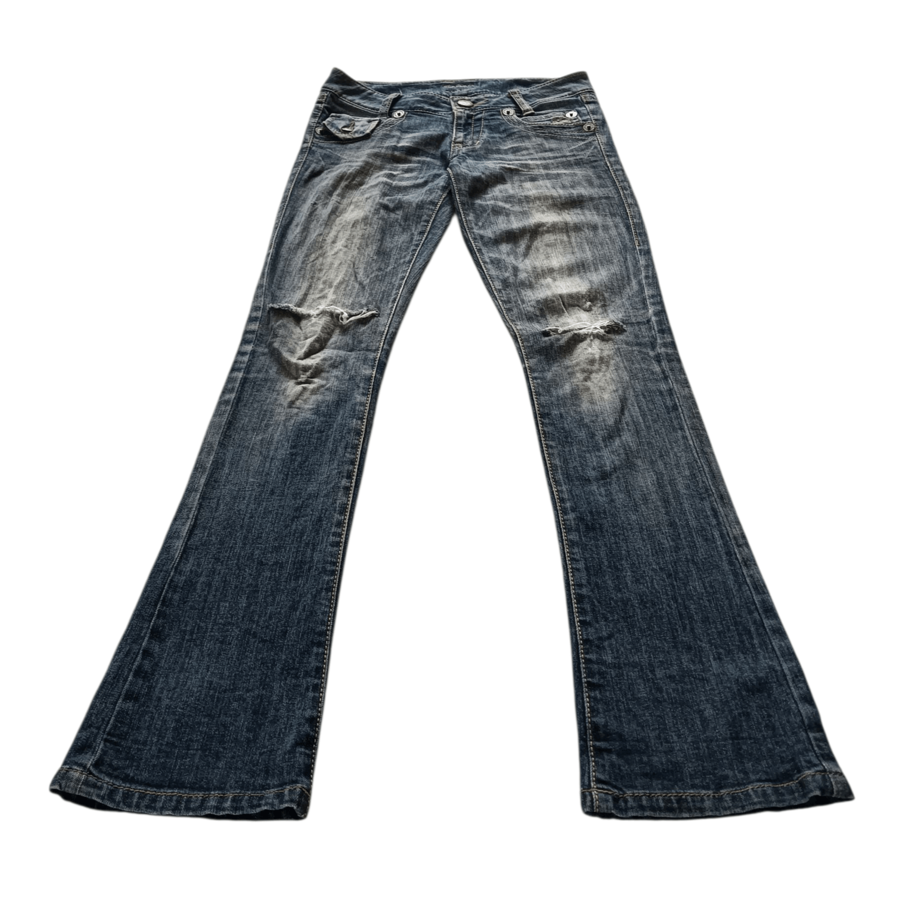 Burberry Burberry Blue Label Distressed Jeans Size 30" / US 8 / IT 44 - 3 Thumbnail